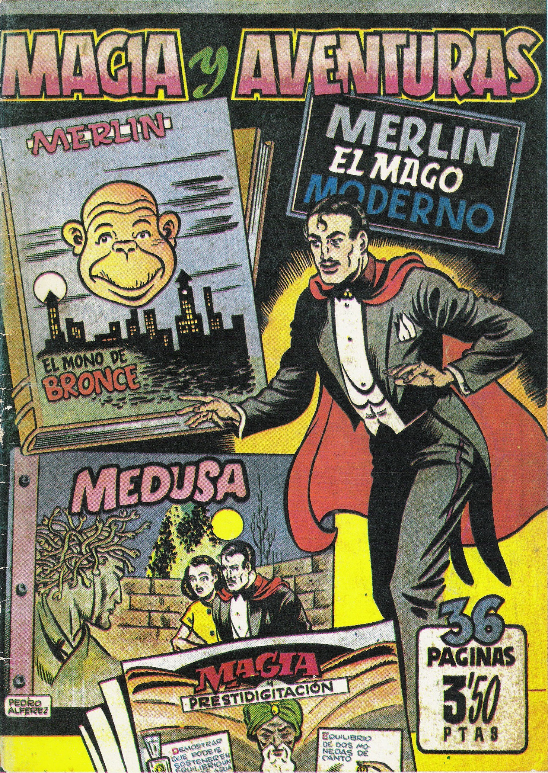 Portada ampliada de MAGIA Y AVENTURAS