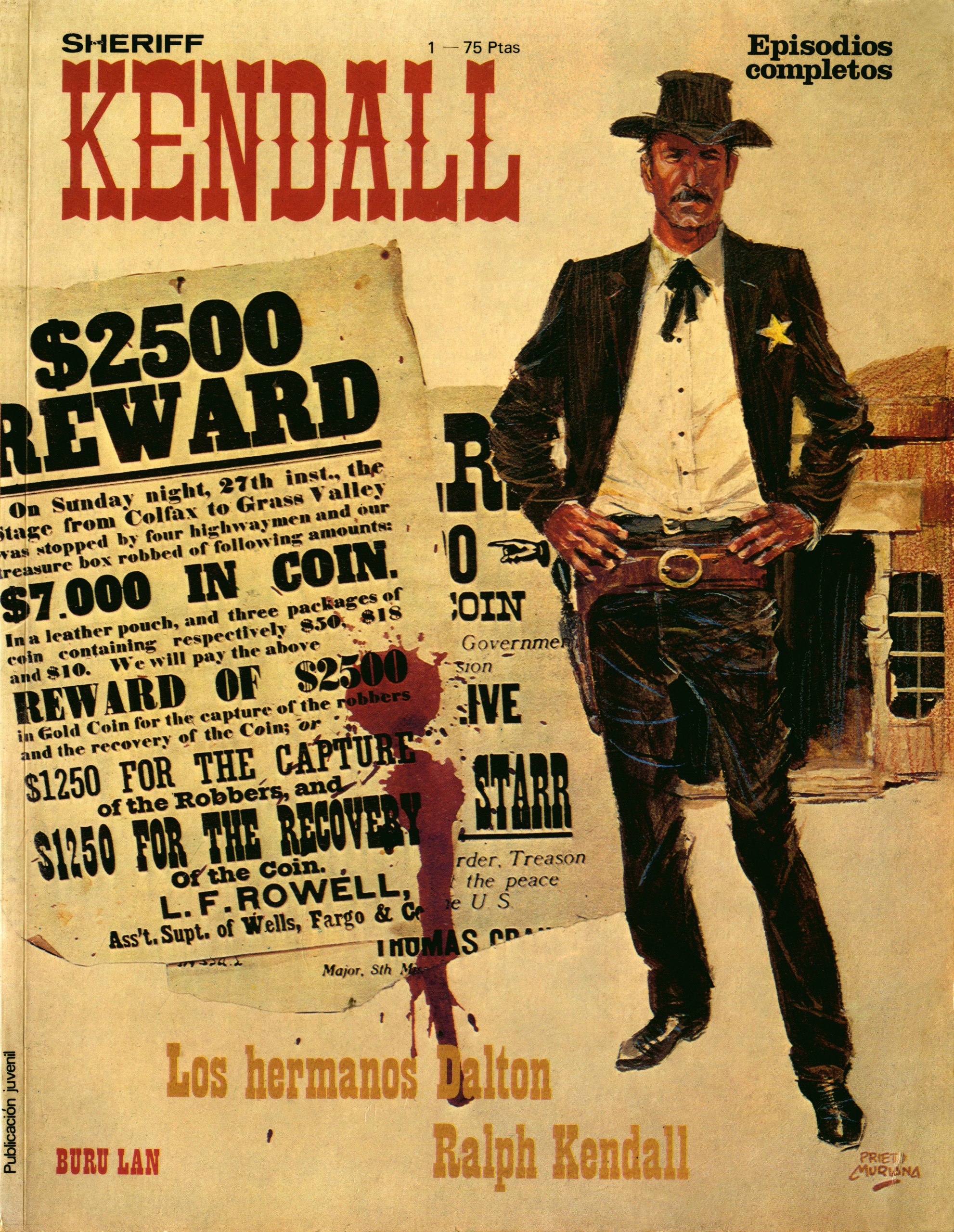 Portada ampliada de SHERIFF KENDALL