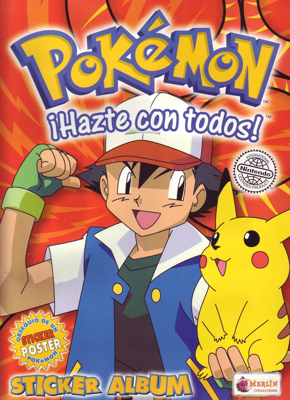 Portada ampliada de Pokémon ¡Hazte con todos!