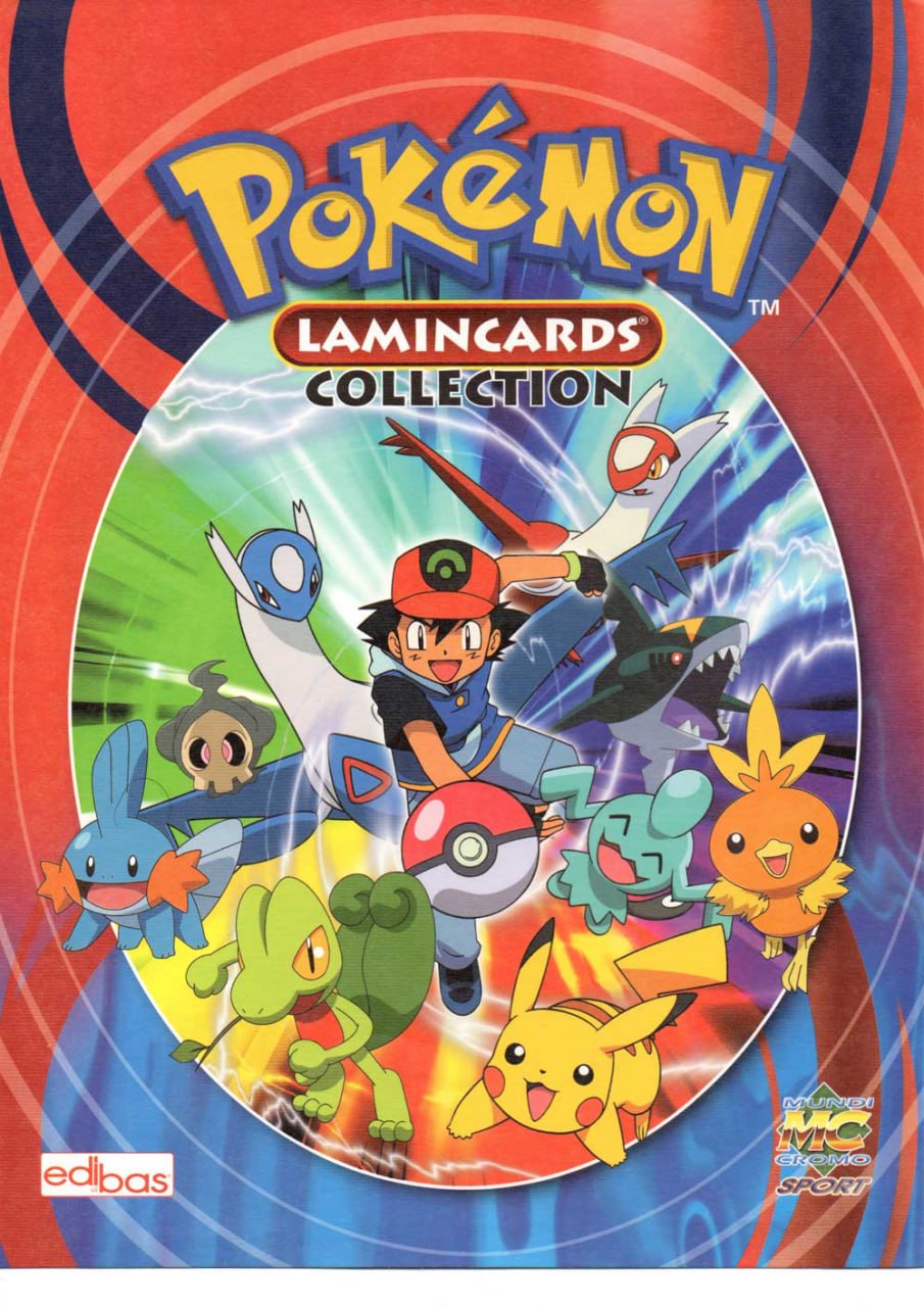 Portada ampliada de Pokémon Lamincards Collection