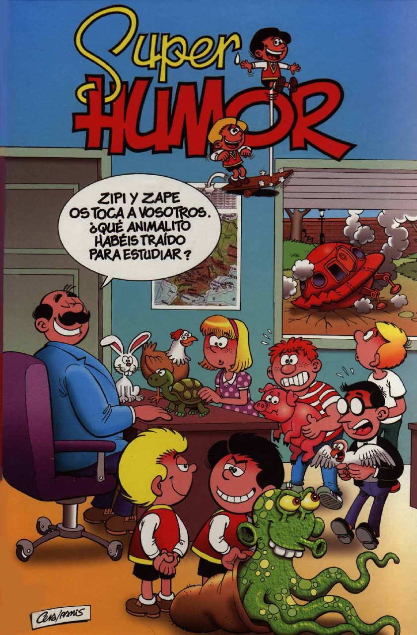 Portada ampliada de Super Humor