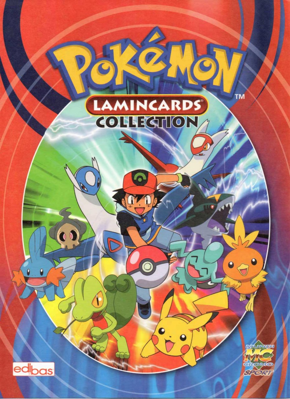 Portada ampliada de Pokémon Lamincards Collection