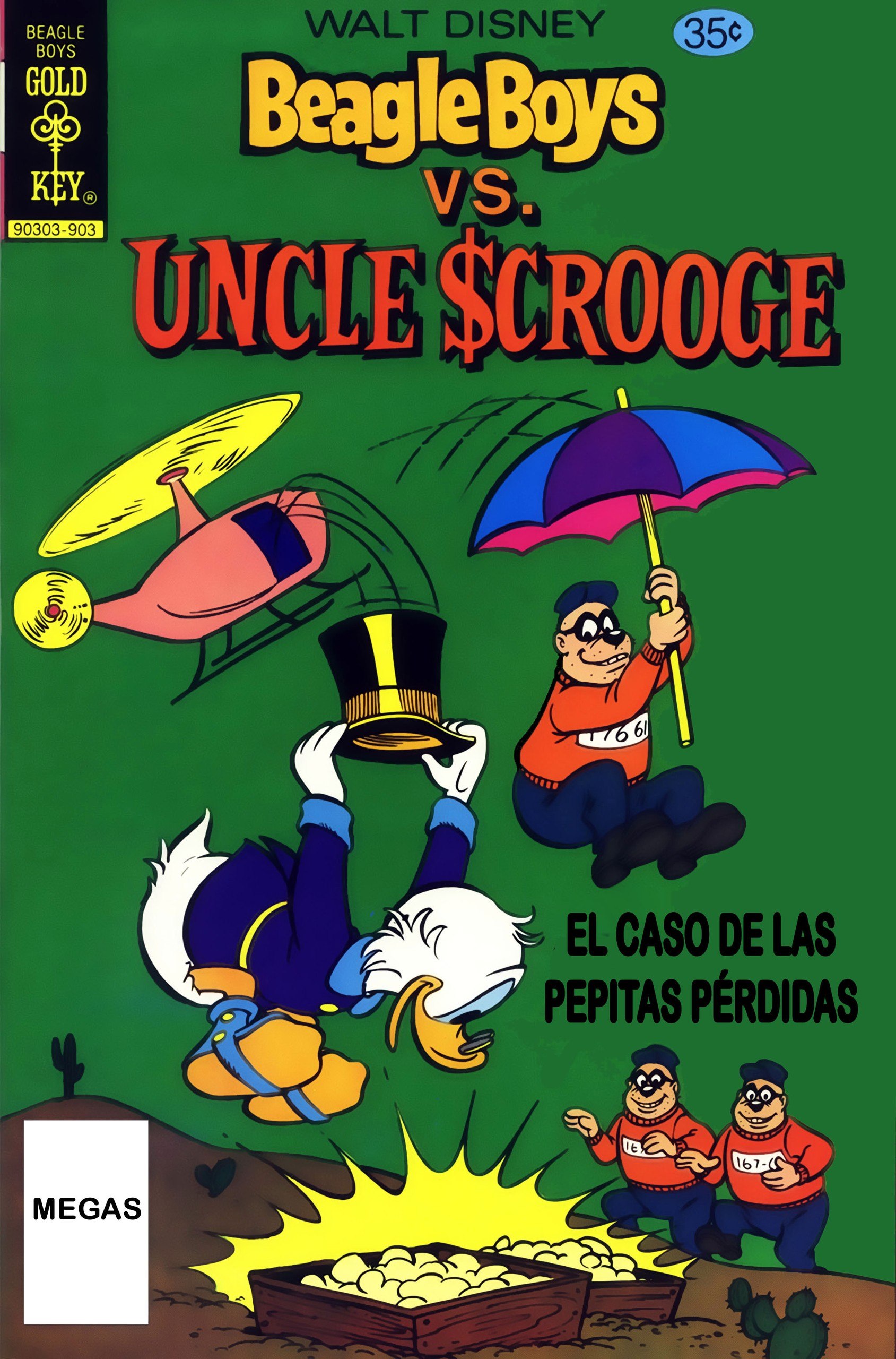 Portada ampliada de Beagle Boys vs. Uncle $Crooge