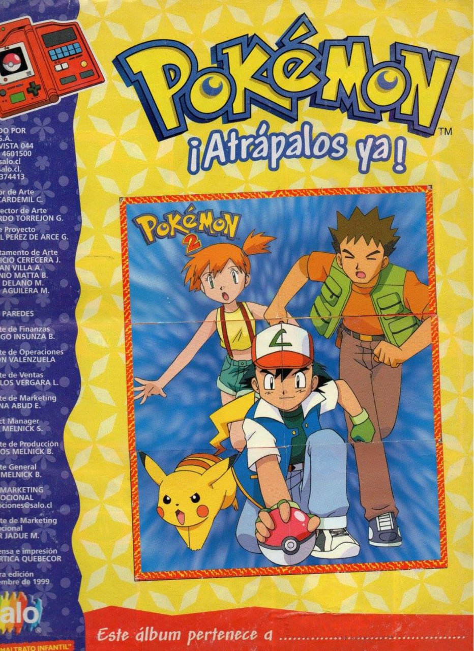 Portada ampliada de Pokémon ¡Atrapalos ya!