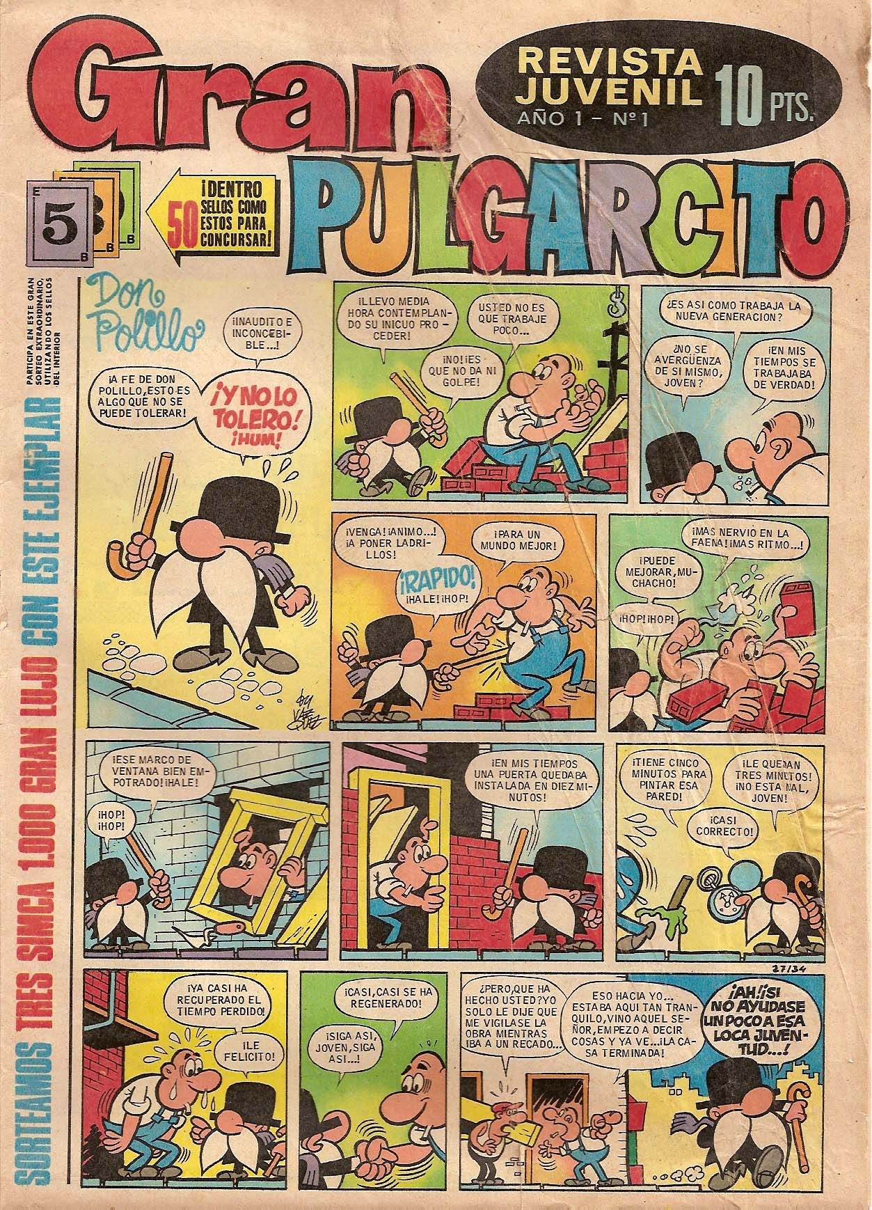 Portada ampliada de Gran Pulgarcito