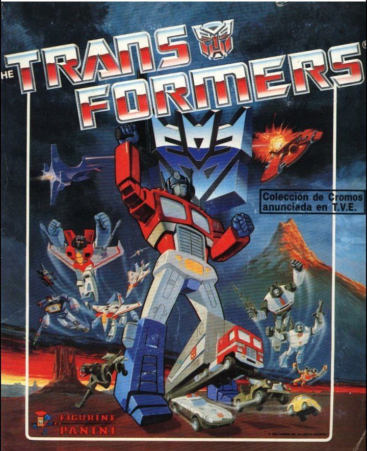 Portada ampliada de The Transformers