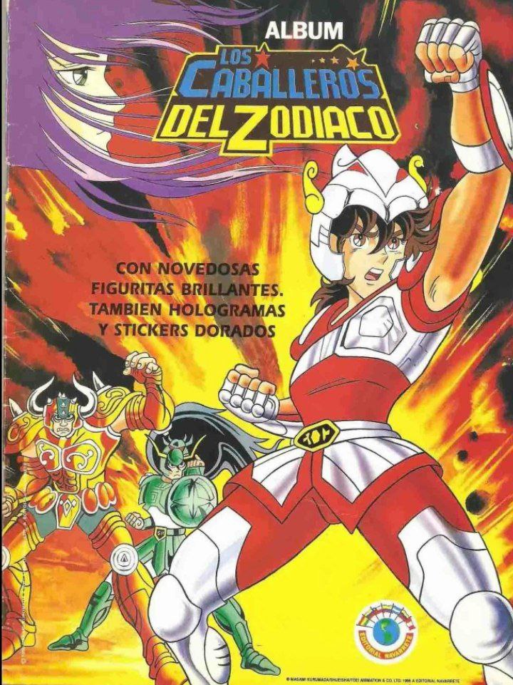 Portada ampliada de Los Caballeros del Zodiaco
