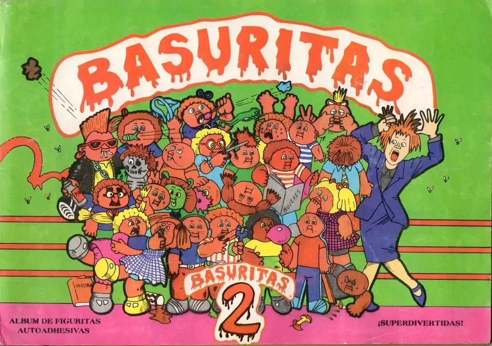 Portada ampliada de BASURITAS 2