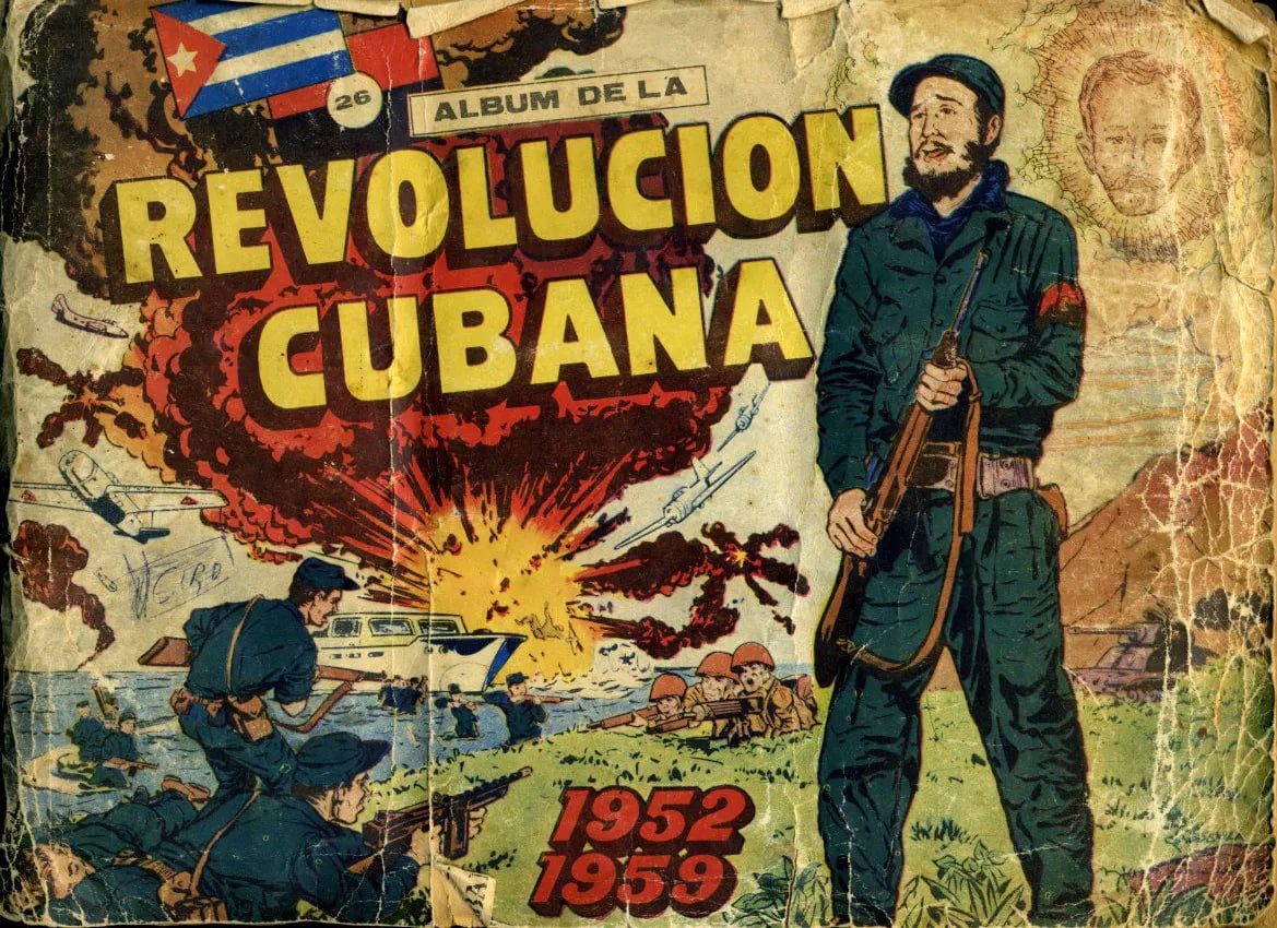 Portada ampliada de Album de la Revolucion Cubana