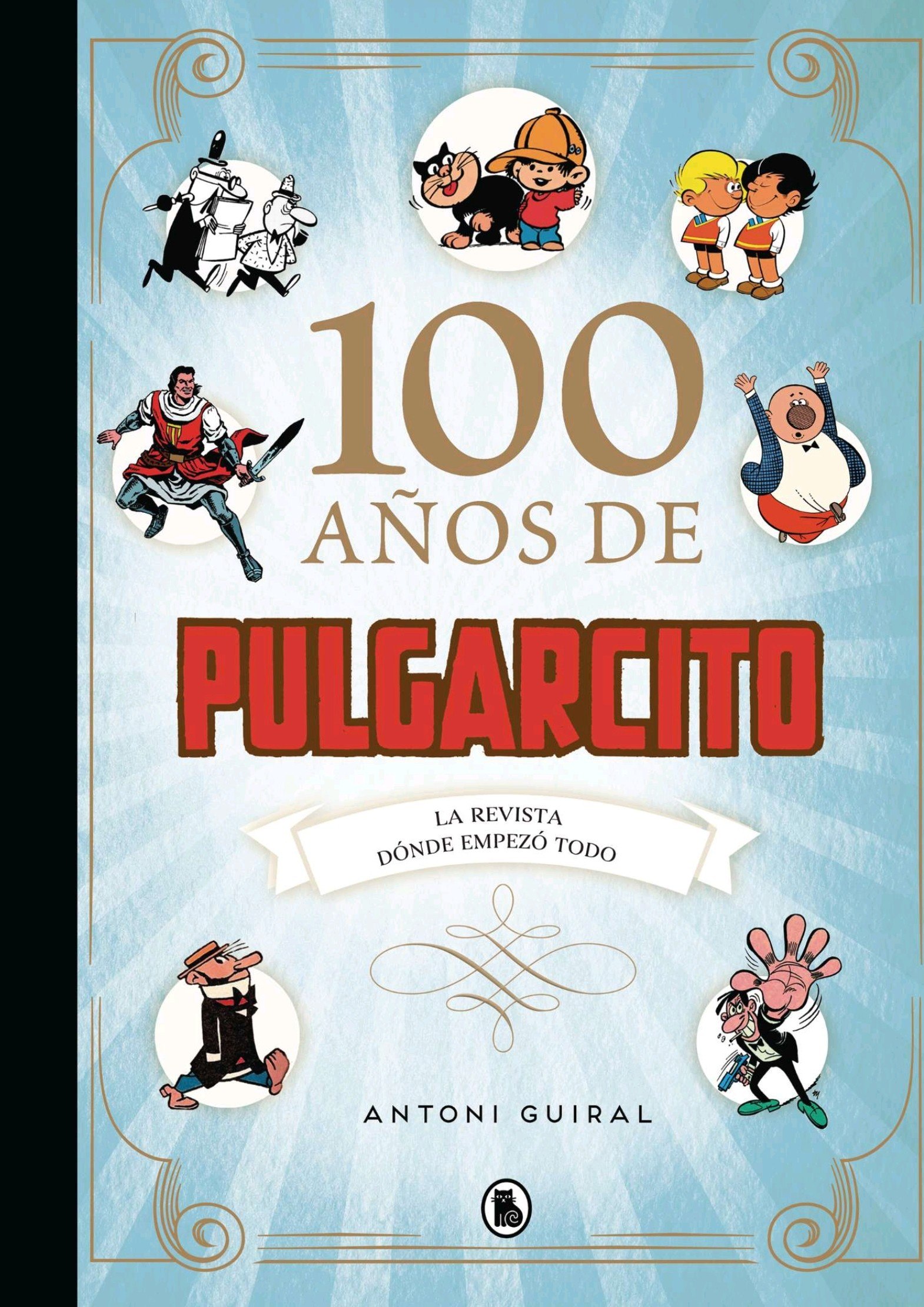 Portada ampliada de 100 Años de Pulgarcito