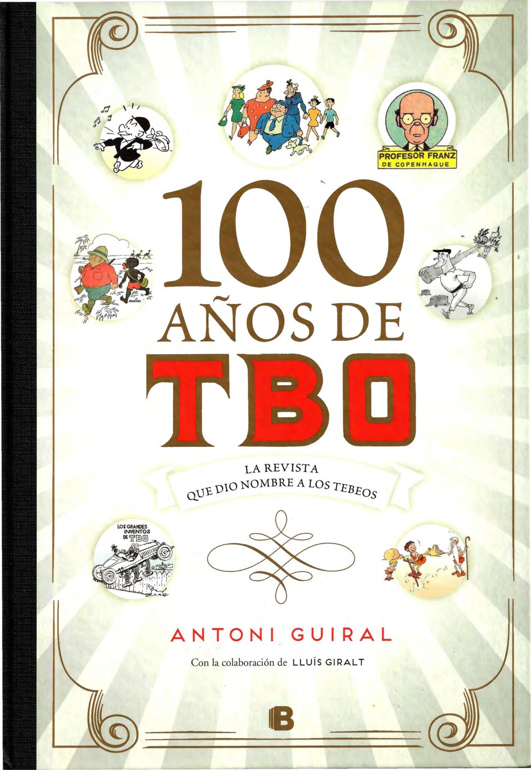 Portada ampliada de 100 AÑOS DE TBO