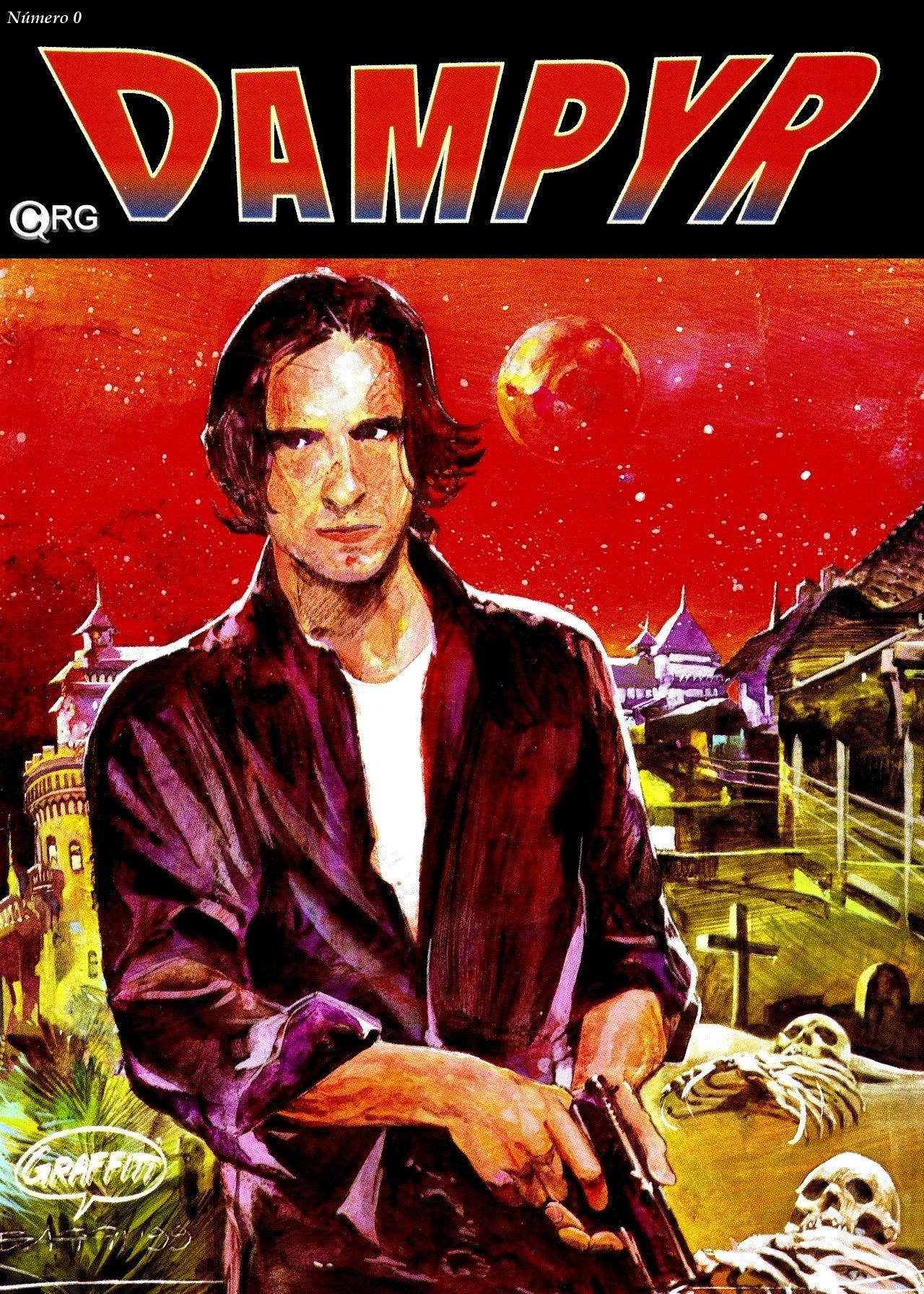 Portada ampliada de Dampyr