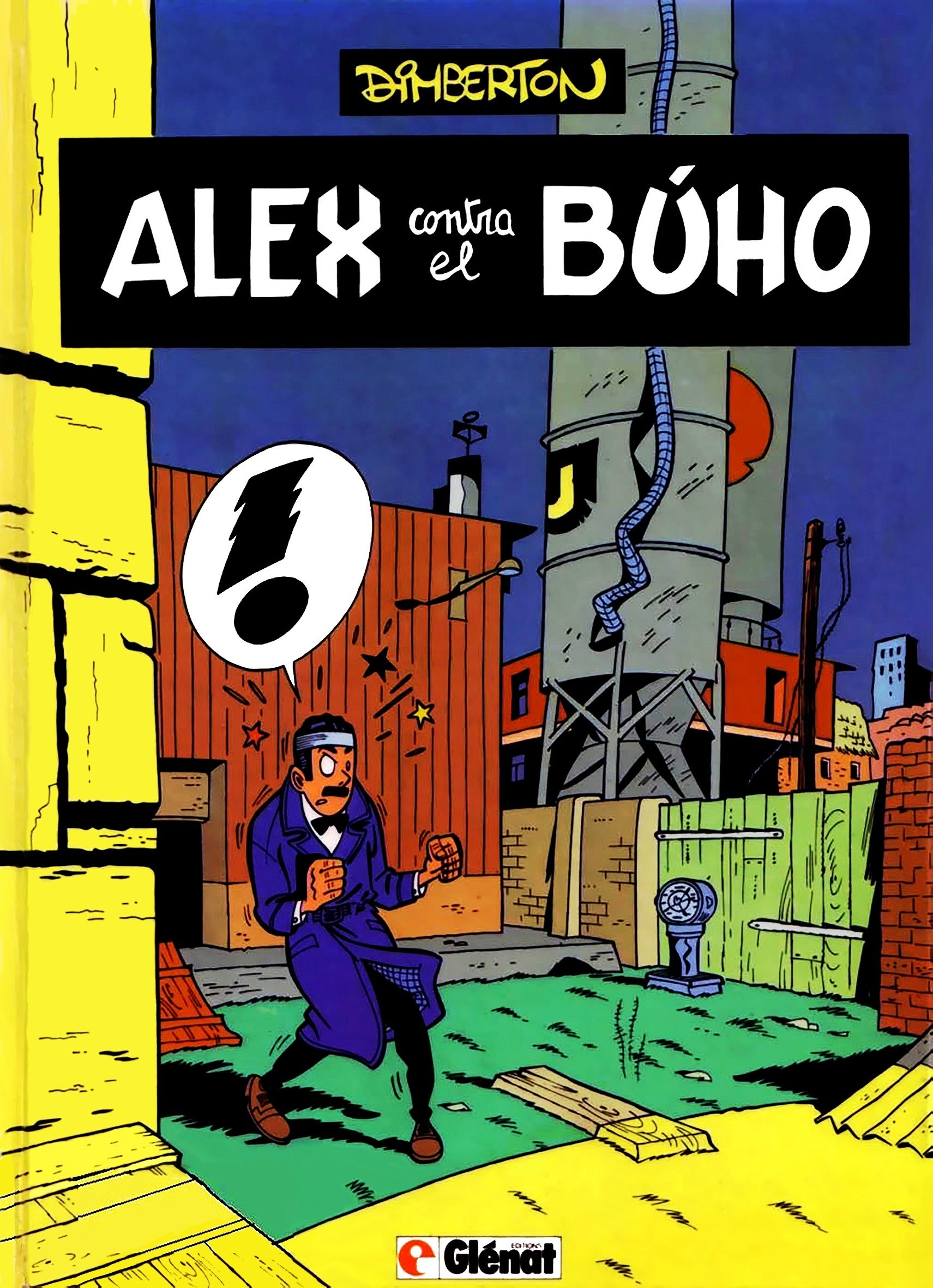 Portada ampliada de Alex contra el Búho