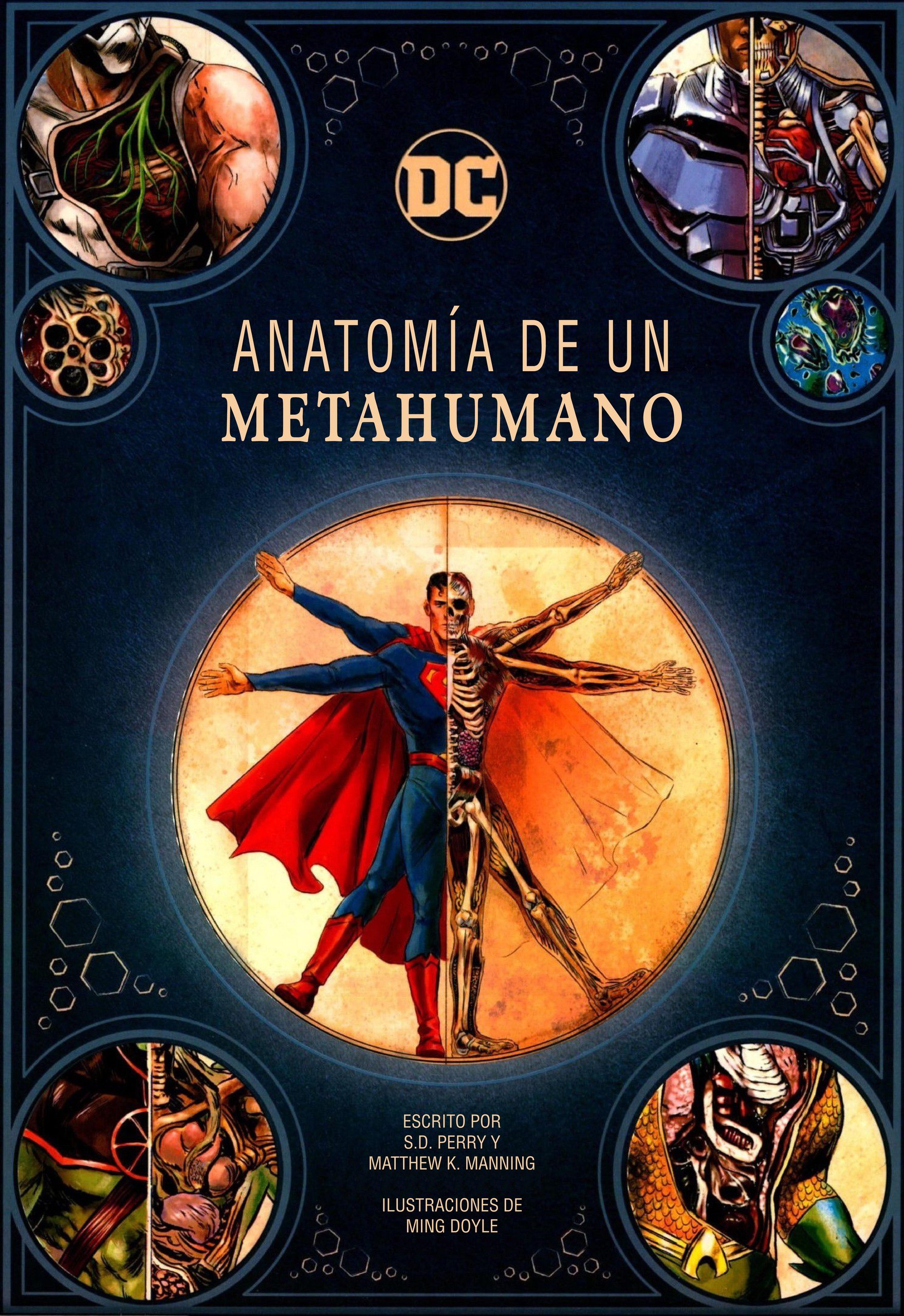 Portada ampliada de ANATOMÍA DE UN METAHUMANO