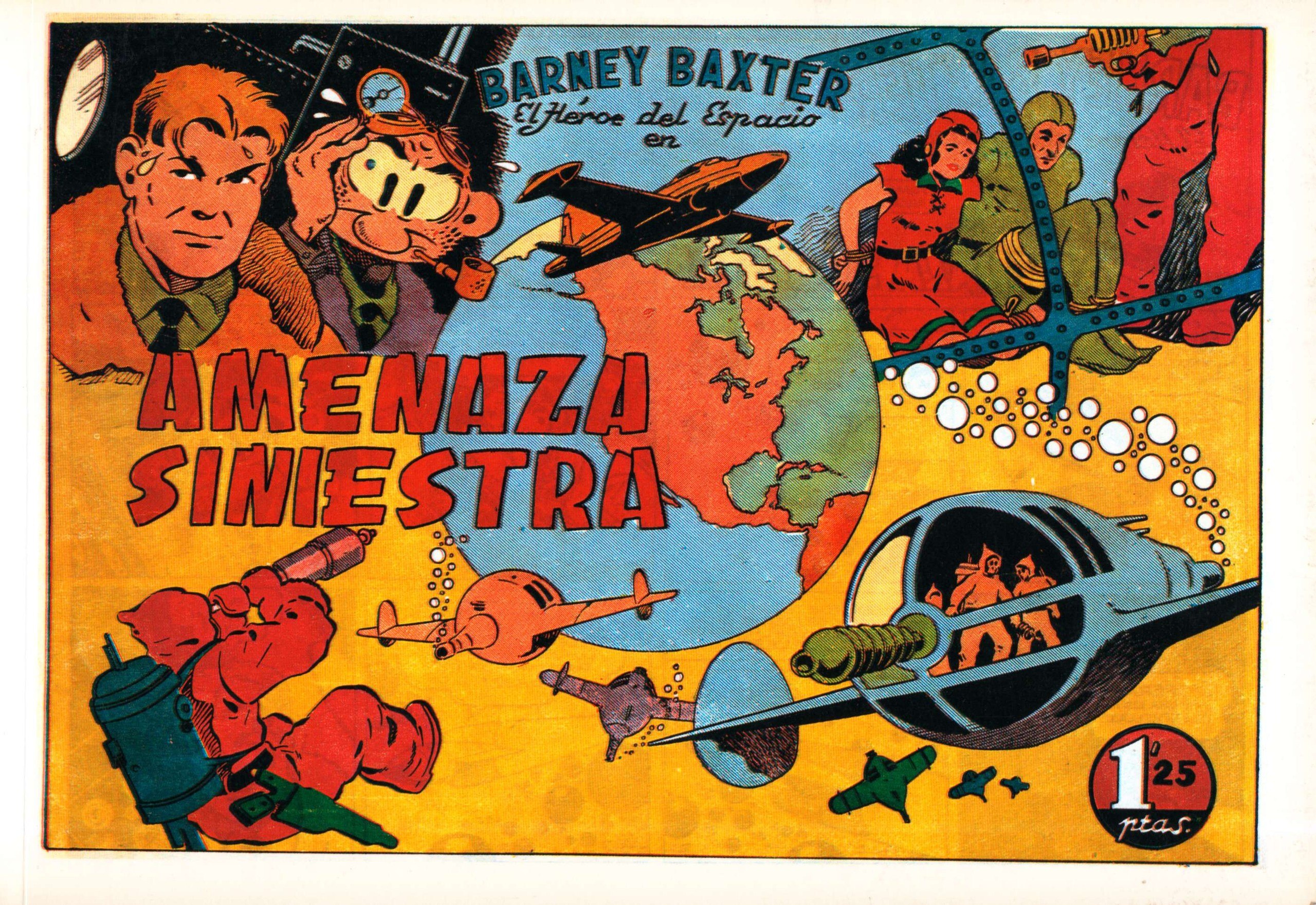 Portada ampliada de Amenaza Simestra