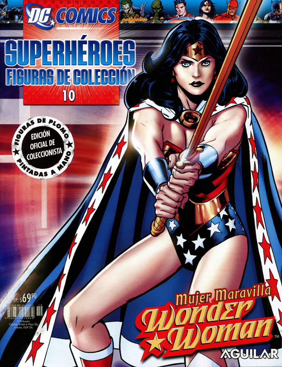 Portada ampliada de Wonder Woman