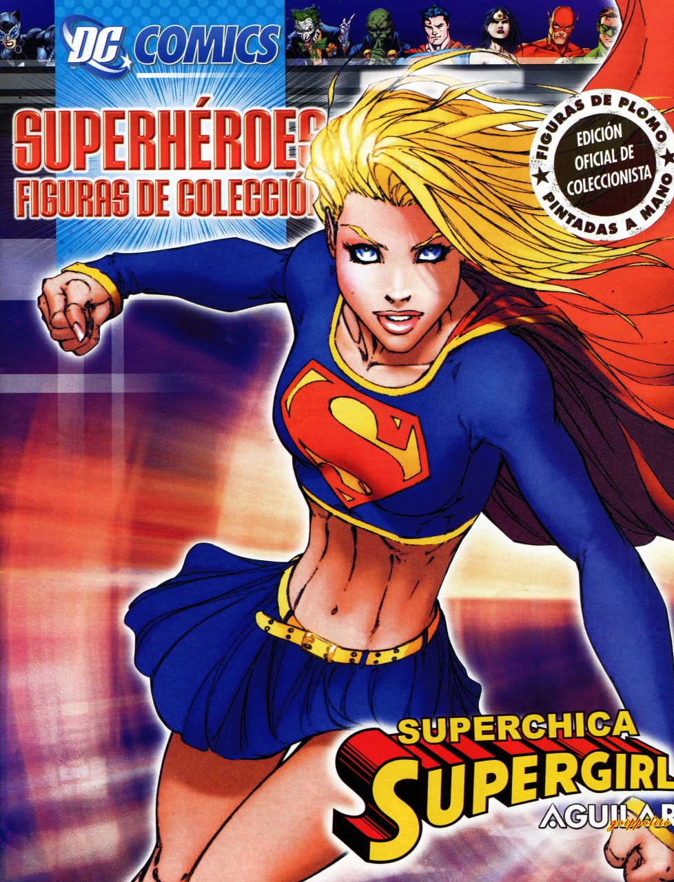 Portada ampliada de SUPERHÉROES FIGURAS DE COLECCIÓ