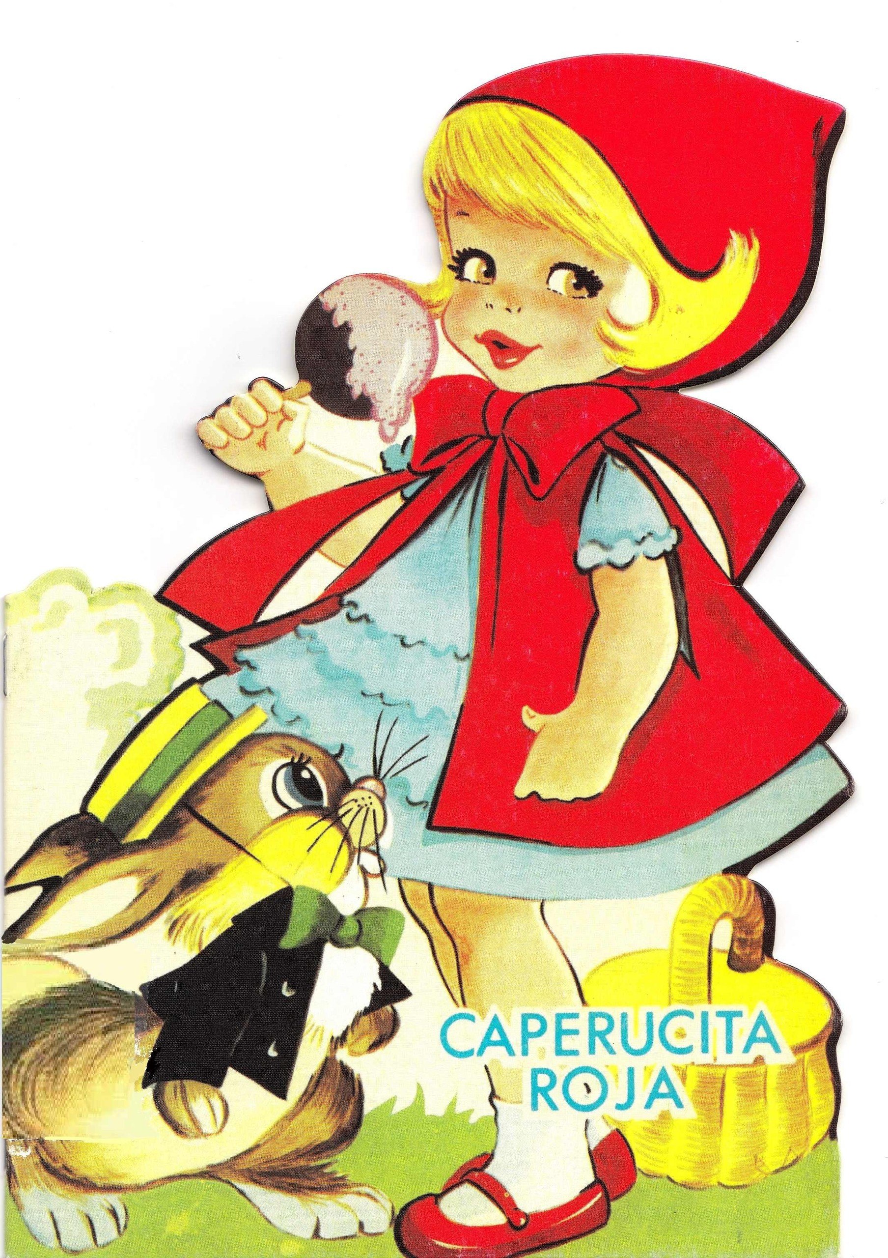Portada ampliada de Caperucita Roja