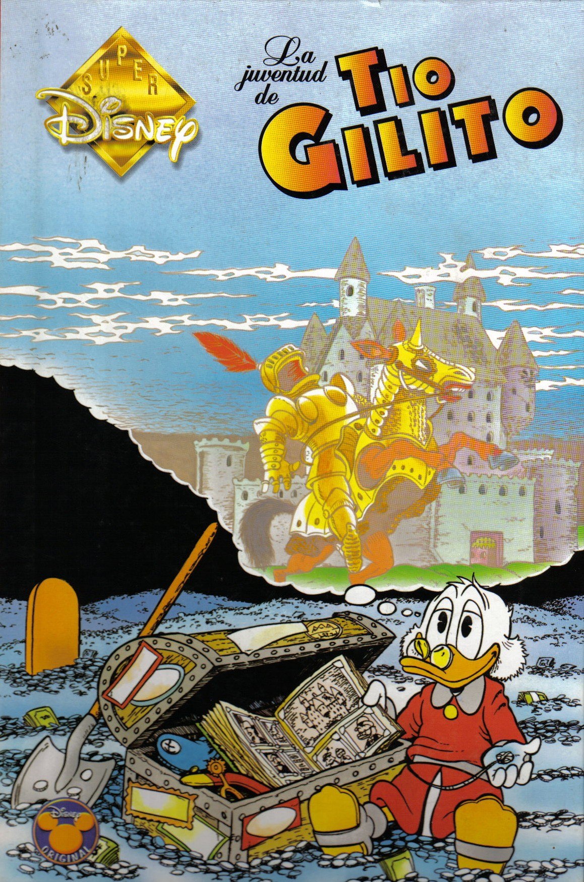 Portada ampliada de La juventud de Tío Gilito