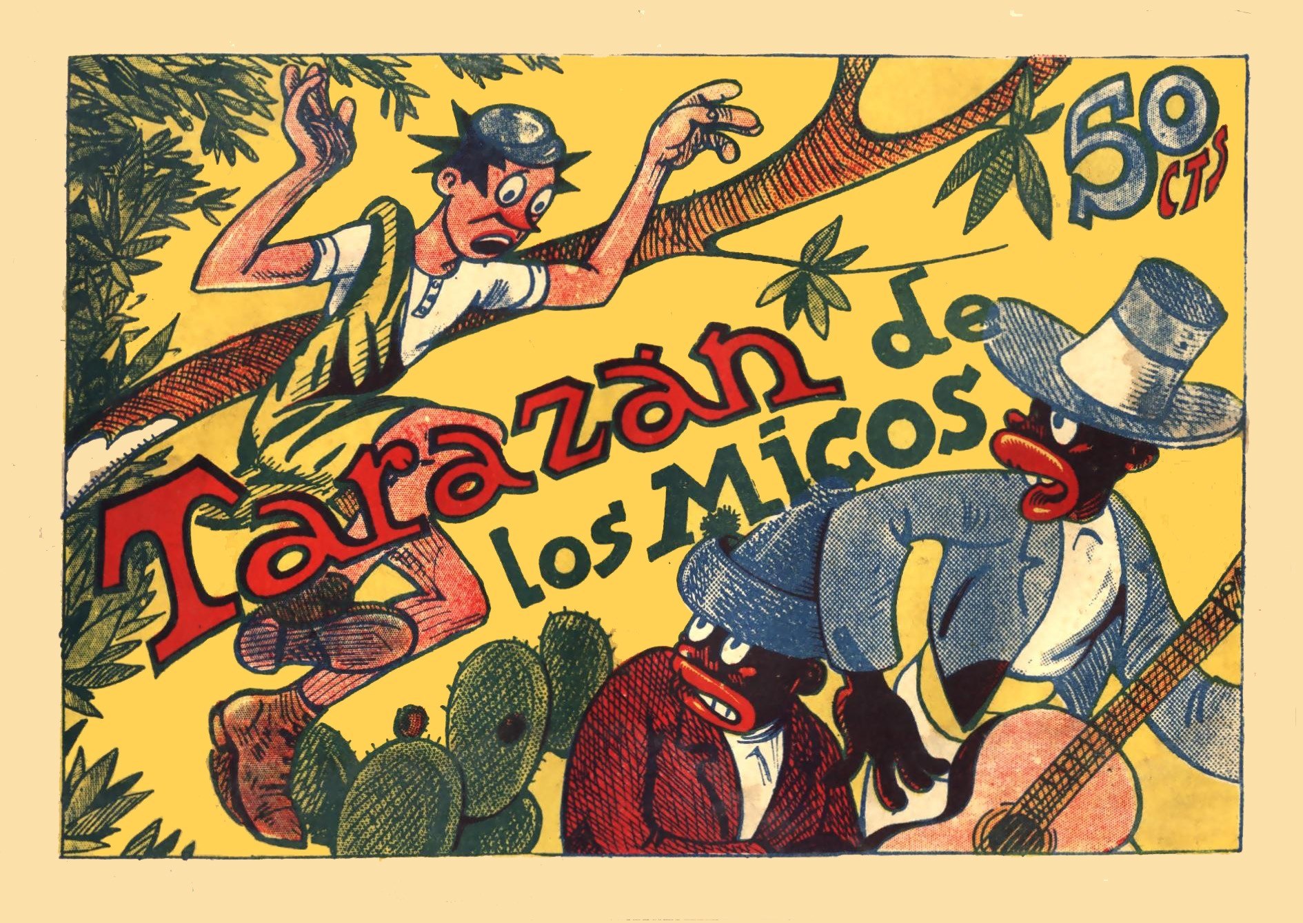 Portada ampliada de Tarazán de los Migos