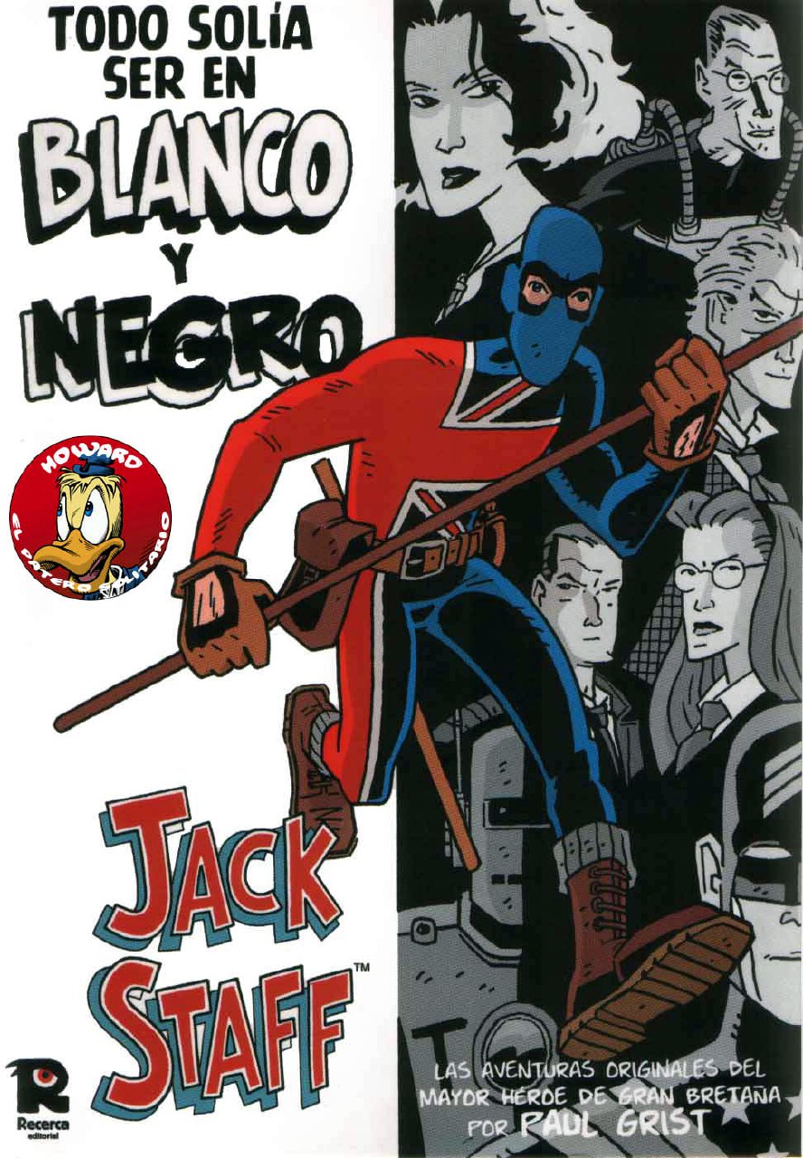 Portada ampliada de Todo solía ser en blanco y negro Jack Staff