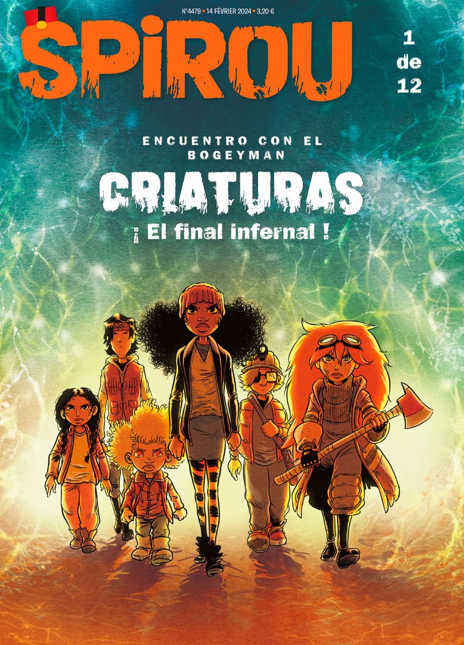 Portada ampliada de Spirou