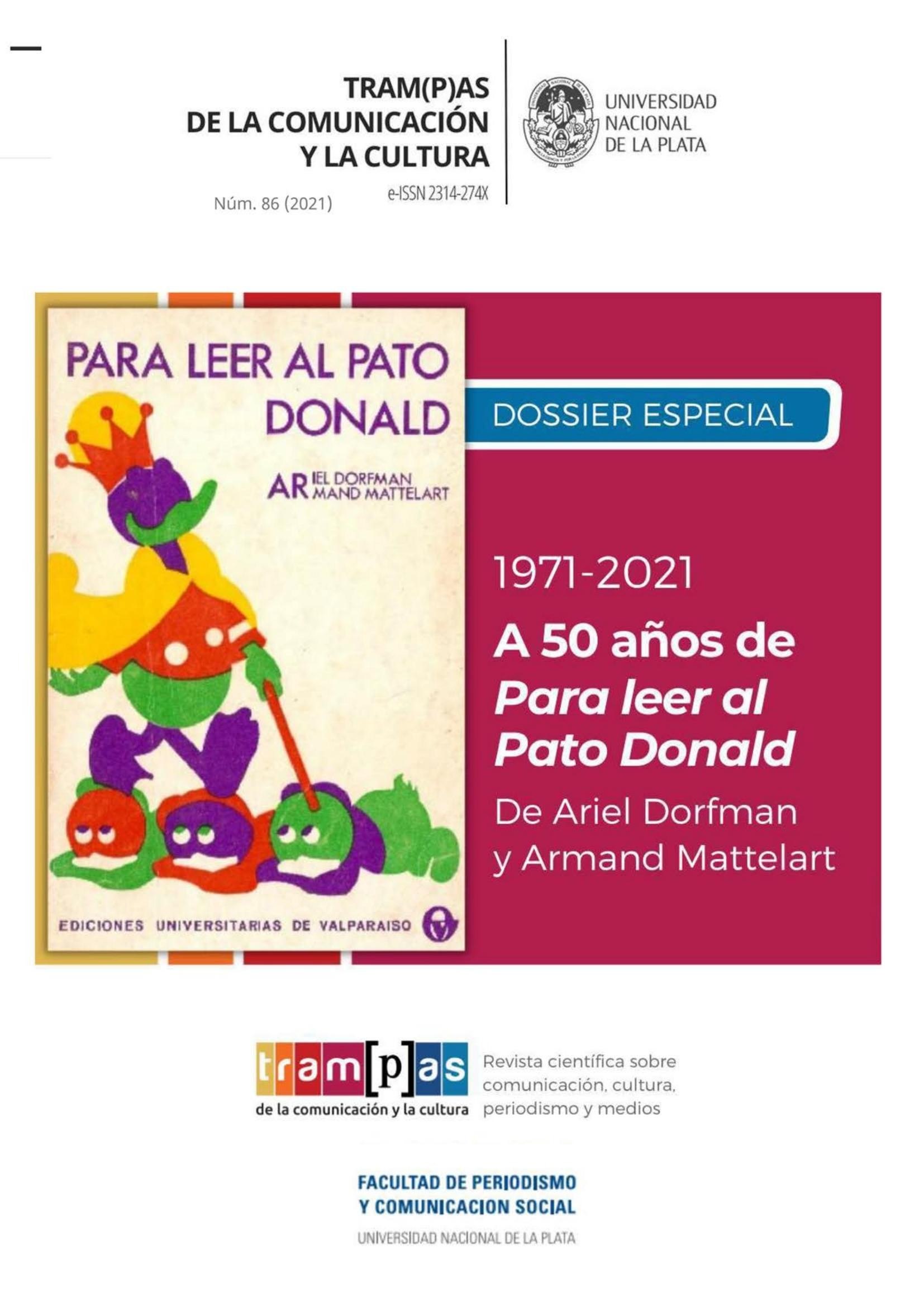Portada ampliada de Para leer al Pato Donald