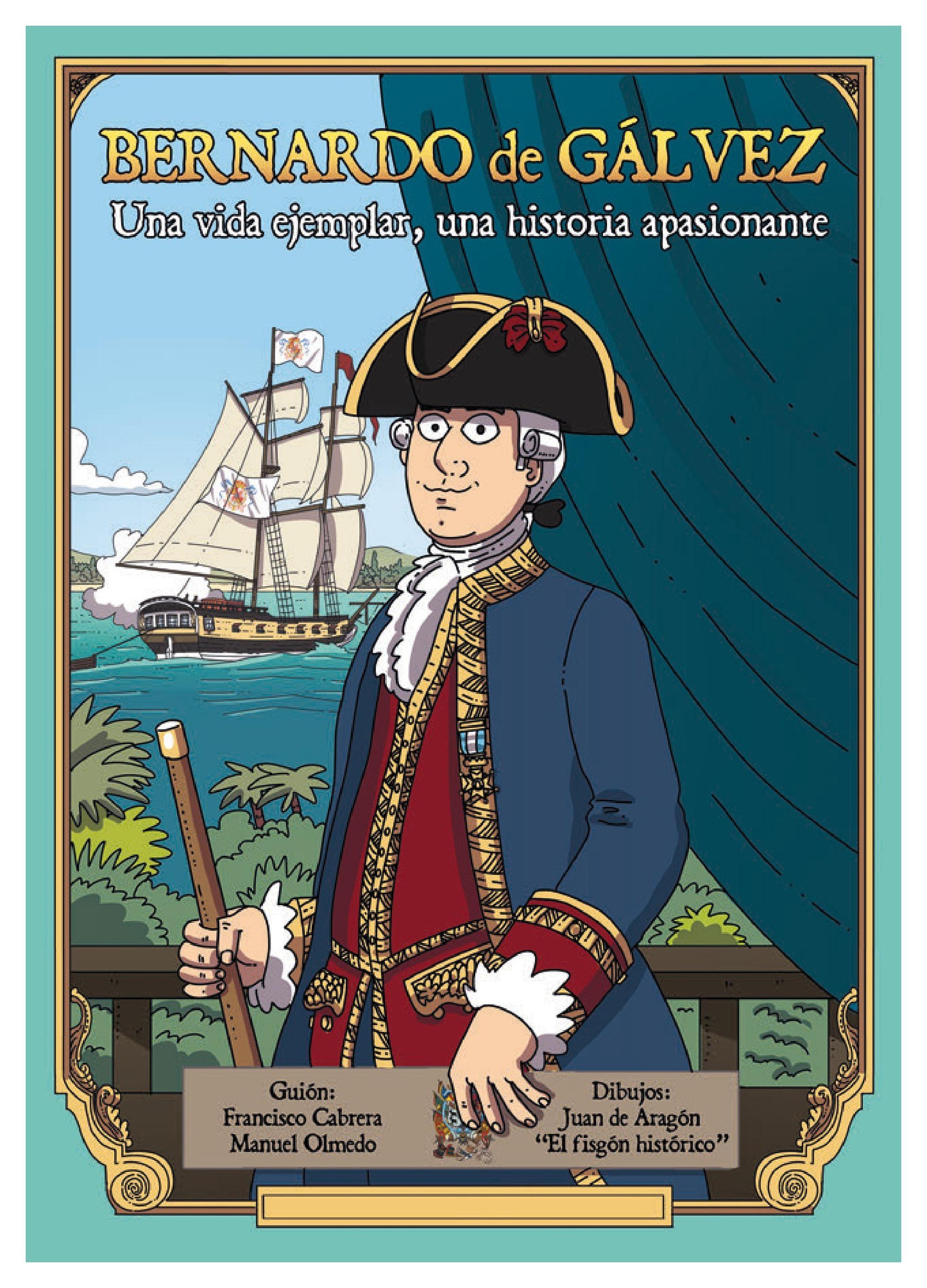 Portada ampliada de BERNARDO de GÁLVEZ