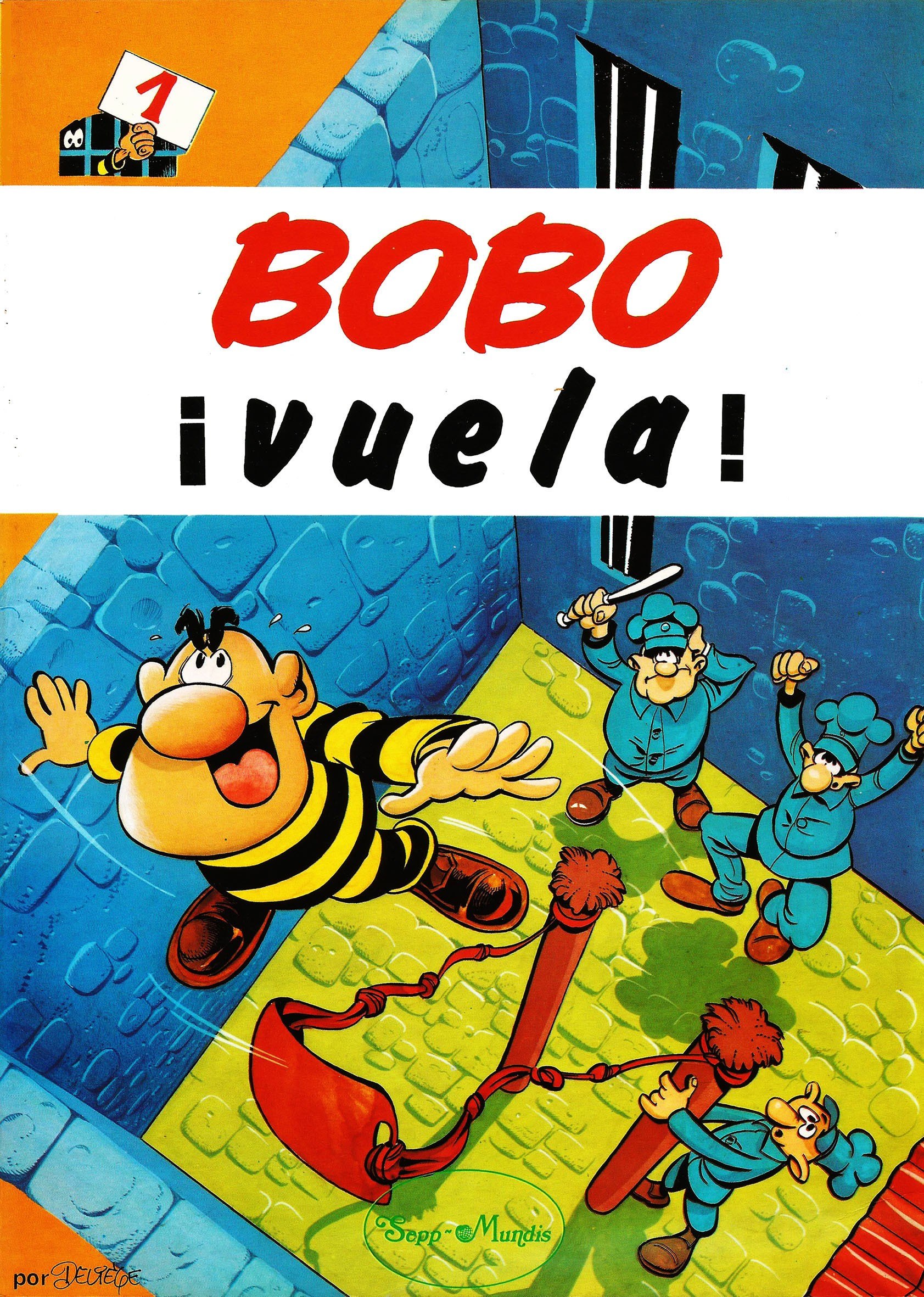 Portada ampliada de Bobo ¡vuelta!