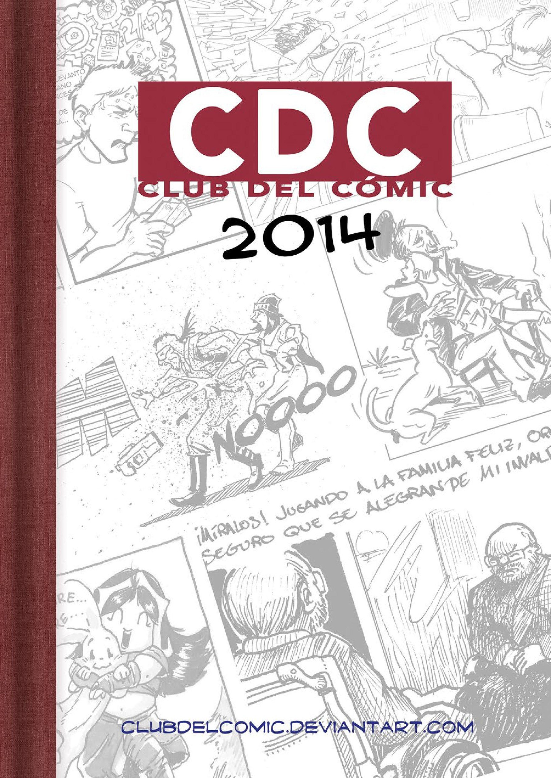 Portada ampliada de CDC CLUB DEL COMIC 2014