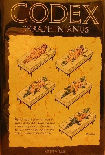 Portada ampliada de Codex Seraphinianus