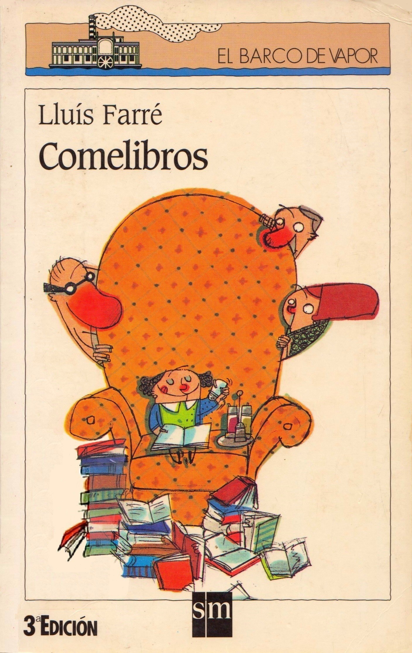 Portada ampliada de Comelibros