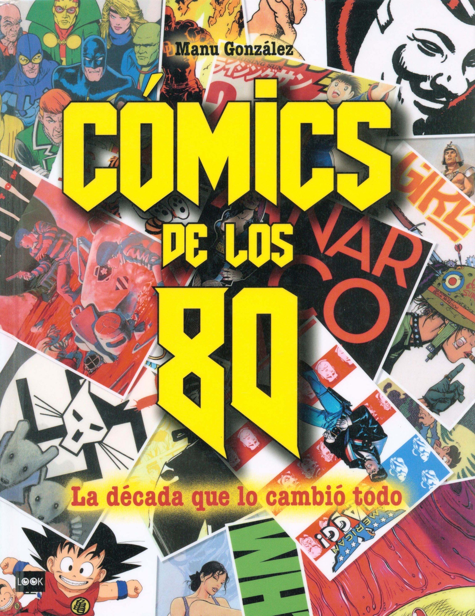 Portada ampliada de COMICS DE LOS 80