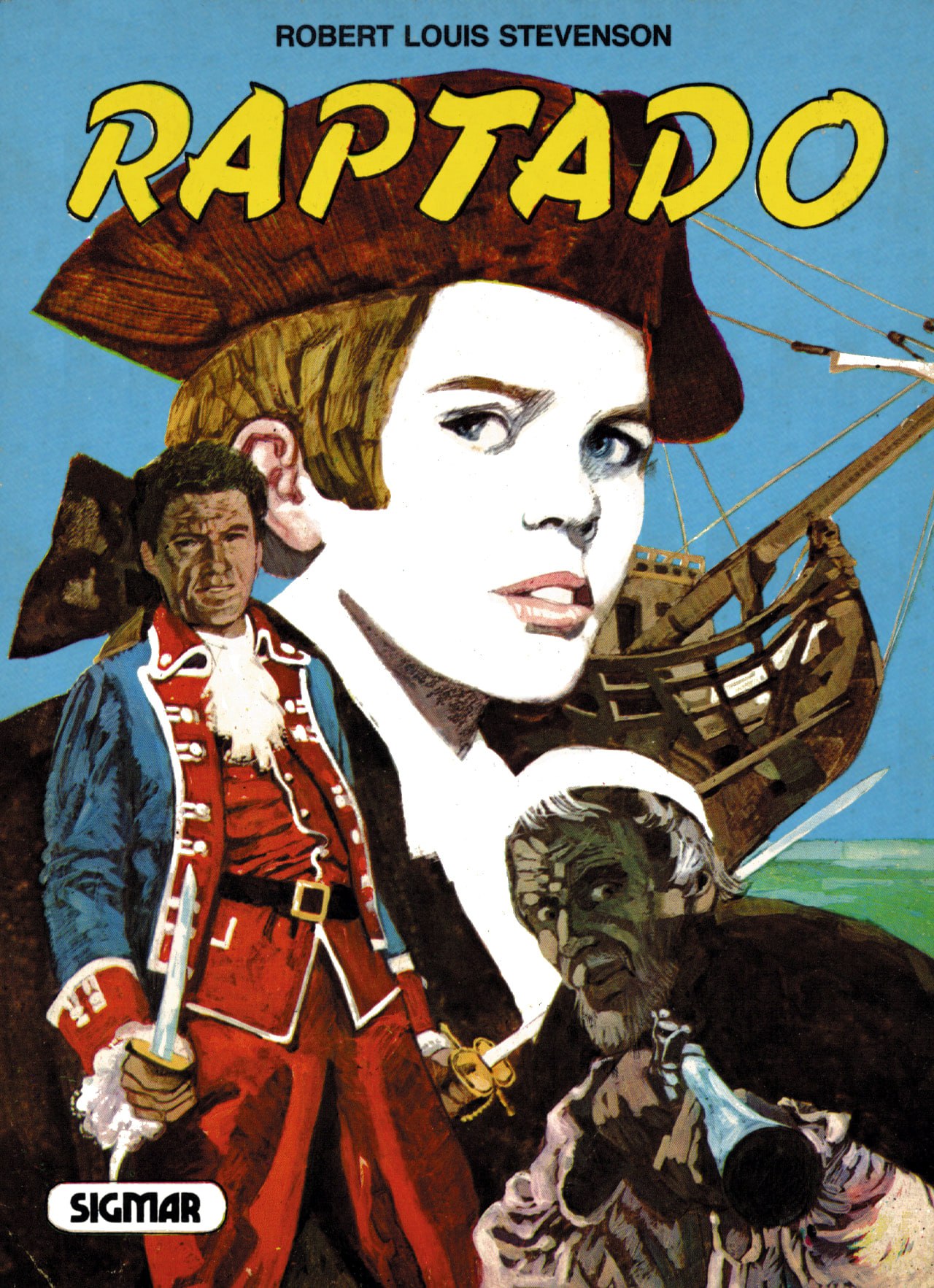 Portada ampliada de RAPTADO