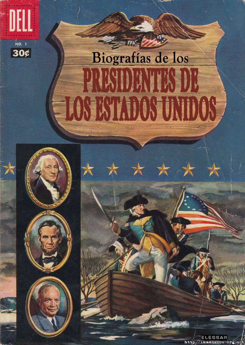 Portada ampliada de Biografías de los Presidentes de los Estados Unidos