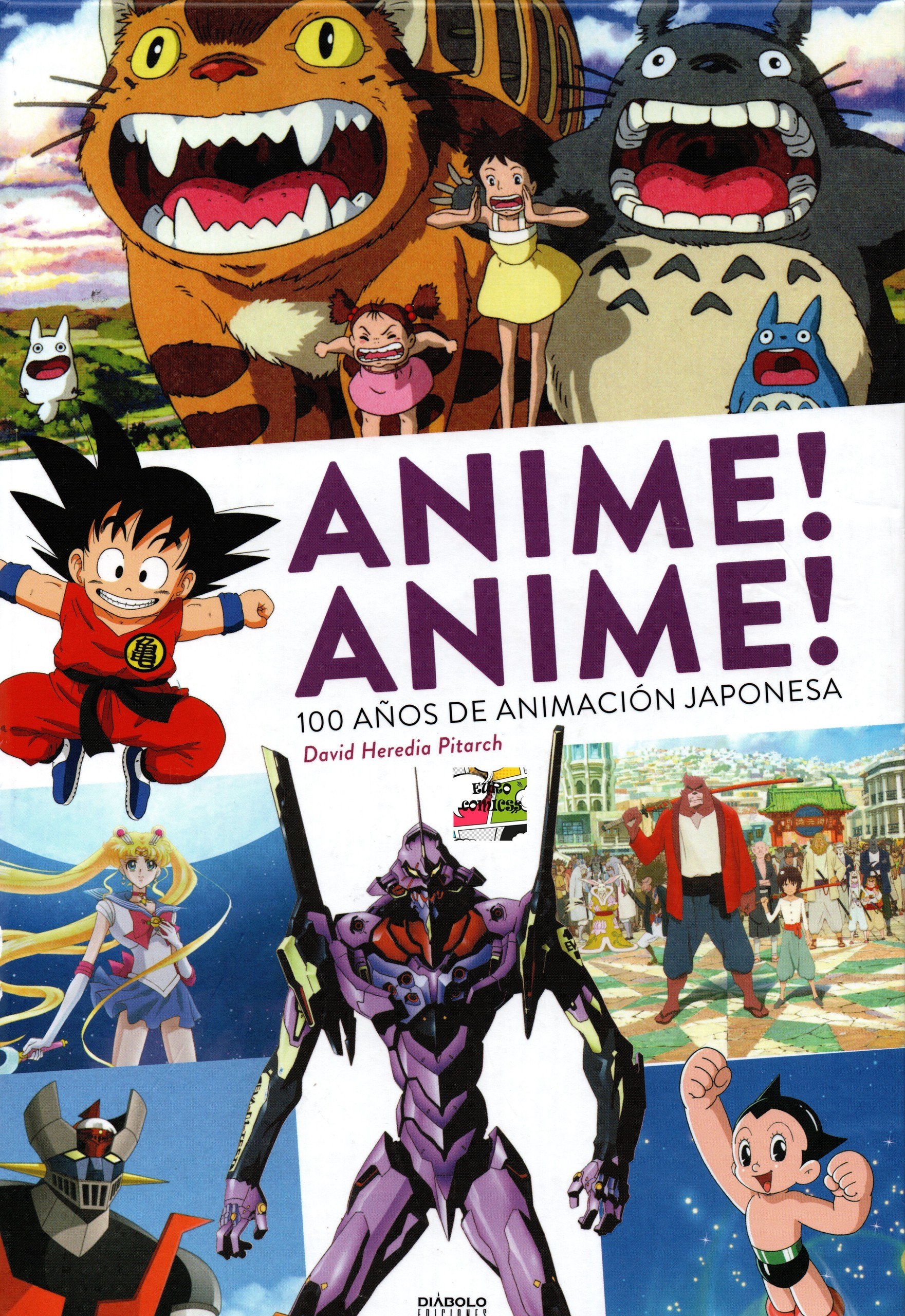 Portada ampliada de ANIME! ANIME! 100 AÑOS DE ANIMACIÓN JAPONESA
