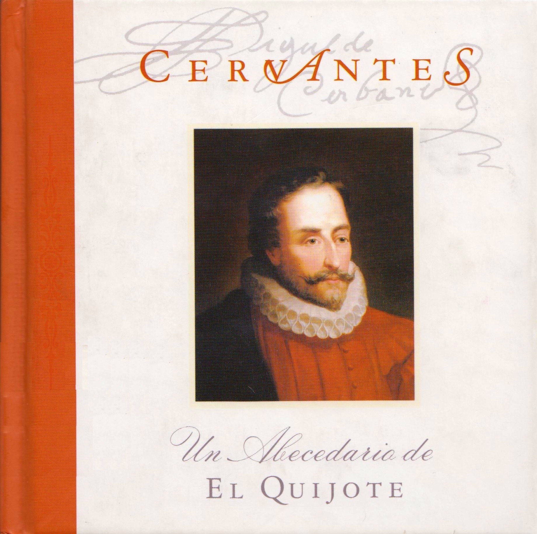 Portada ampliada de CERVANTES