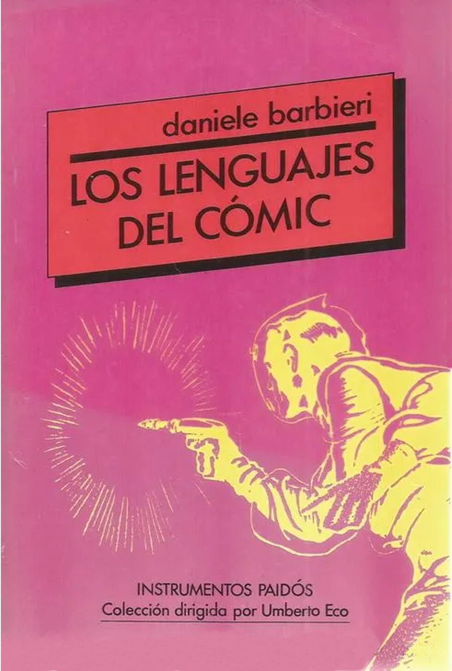 Portada ampliada de LOS LENGUAJES DEL CÓMIC