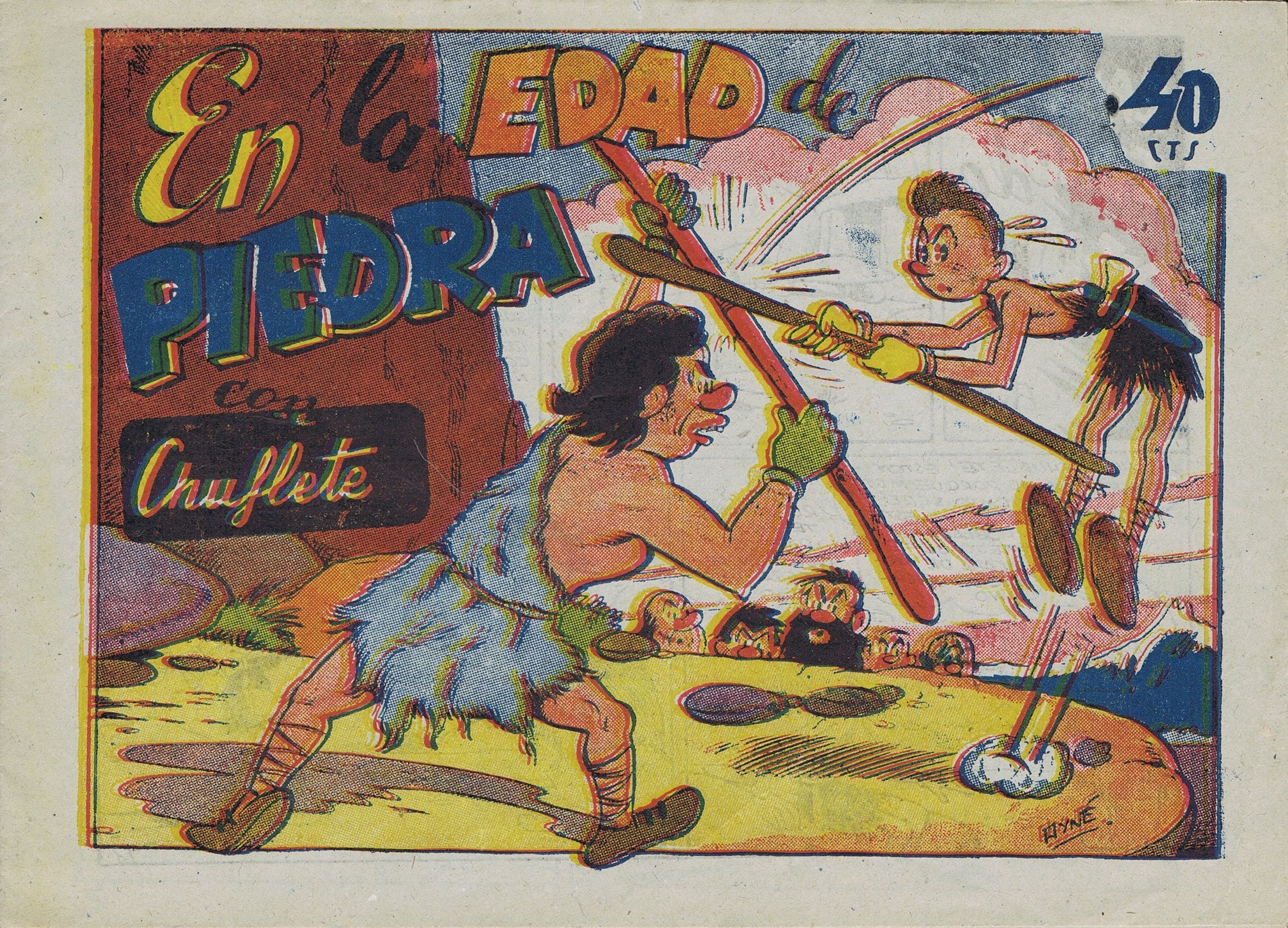 Portada ampliada de En la EDAD de PIEDRA