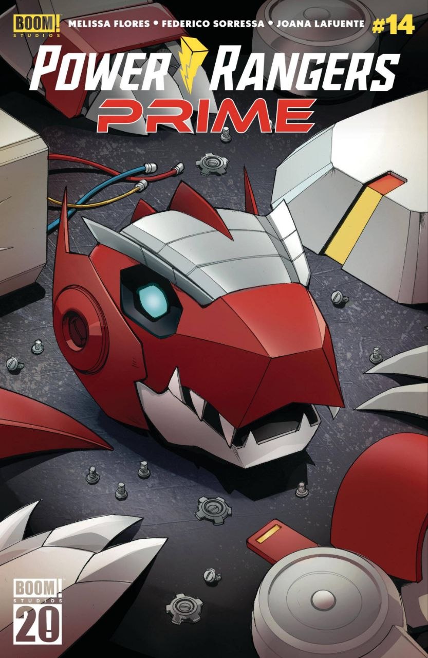 Portada ampliada de POWER RANGERS PRIME