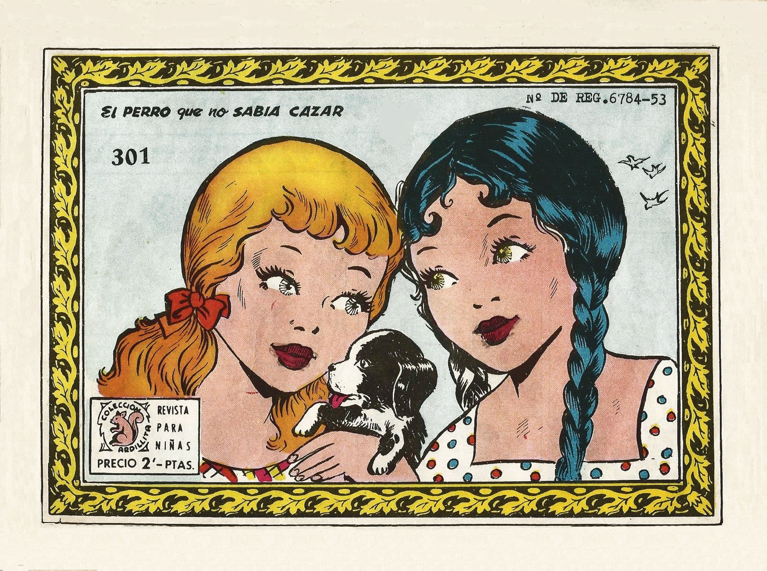 Portada ampliada de El Perro que no sabía Cazar