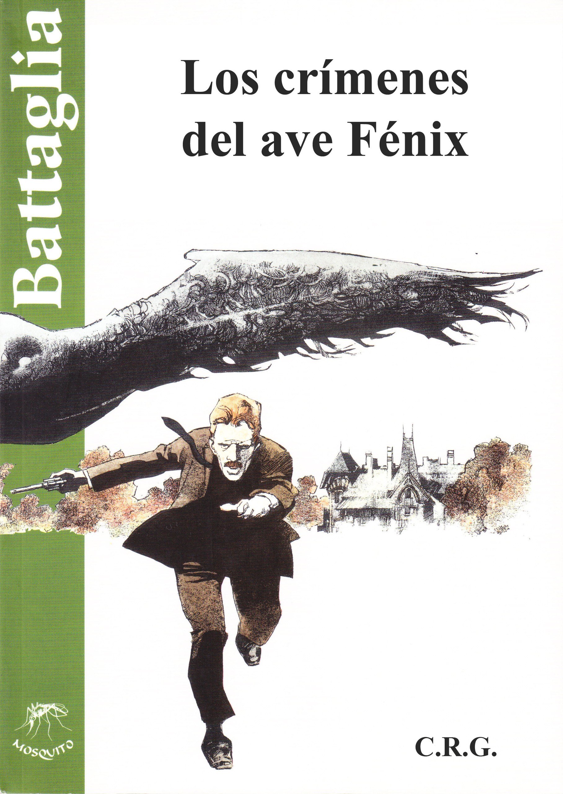 Portada ampliada de Los crímenes del ave Fénix