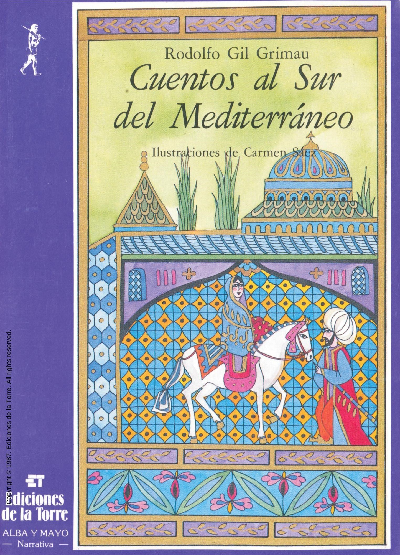 Portada ampliada de Cuentos al Sur del Mediterráneo