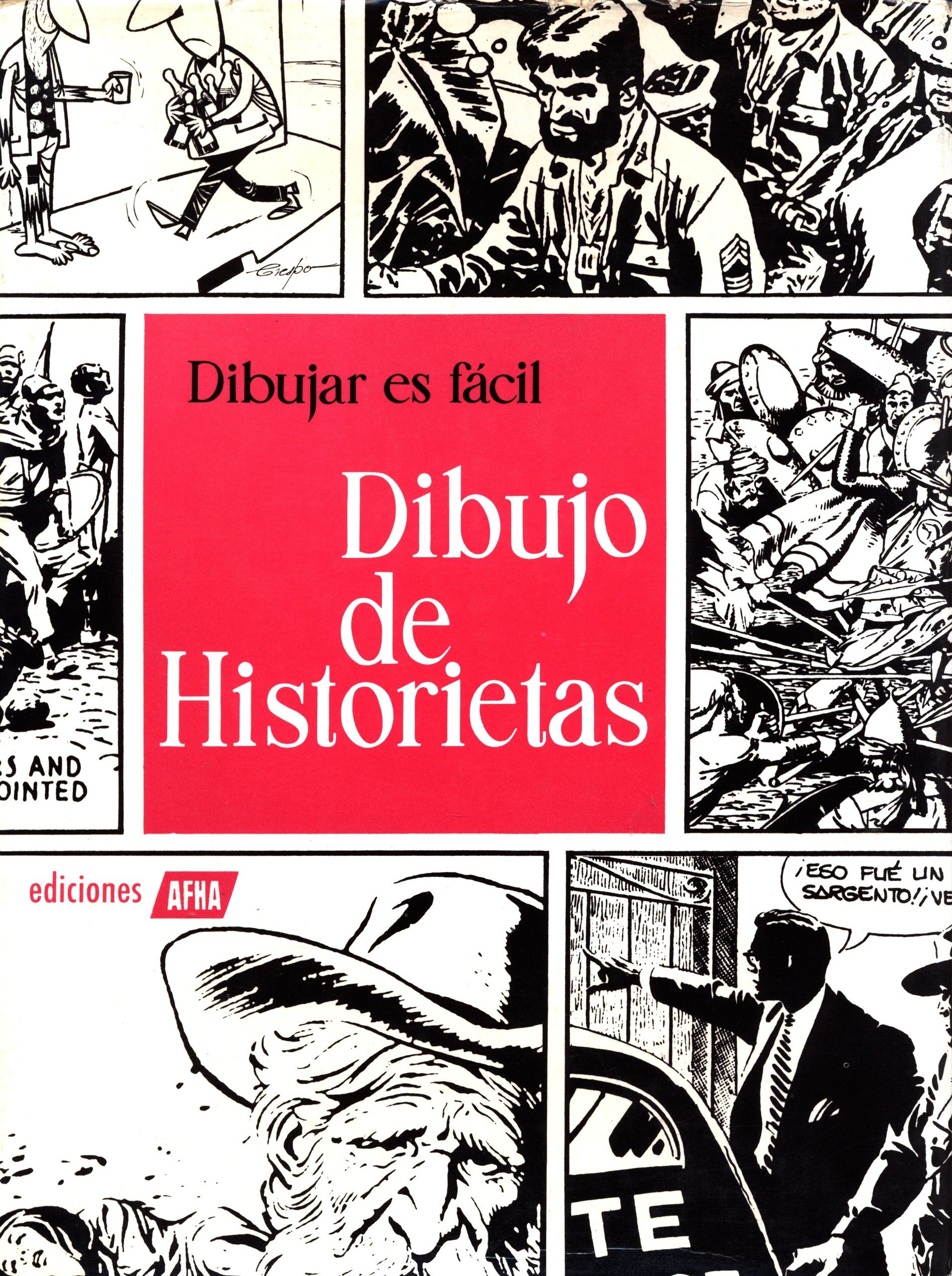 Portada ampliada de Dibujar es fácil Dibujo de Historietas