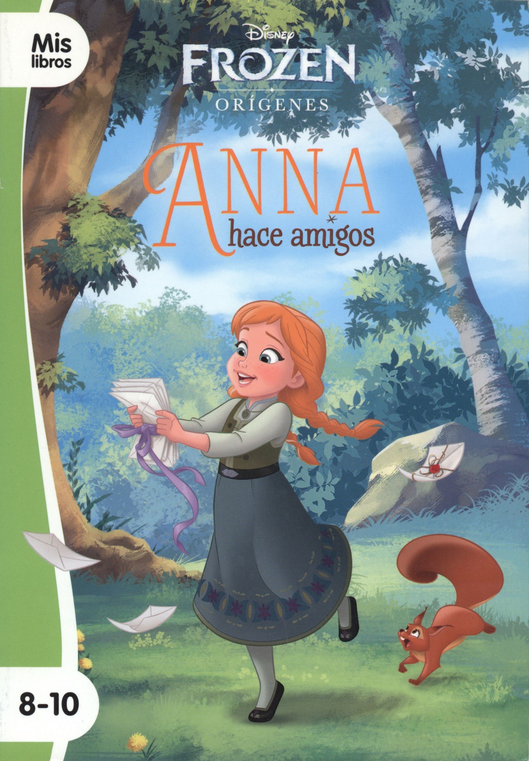 Portada ampliada de FROZEN ORIGENES ANNA hace amigos
