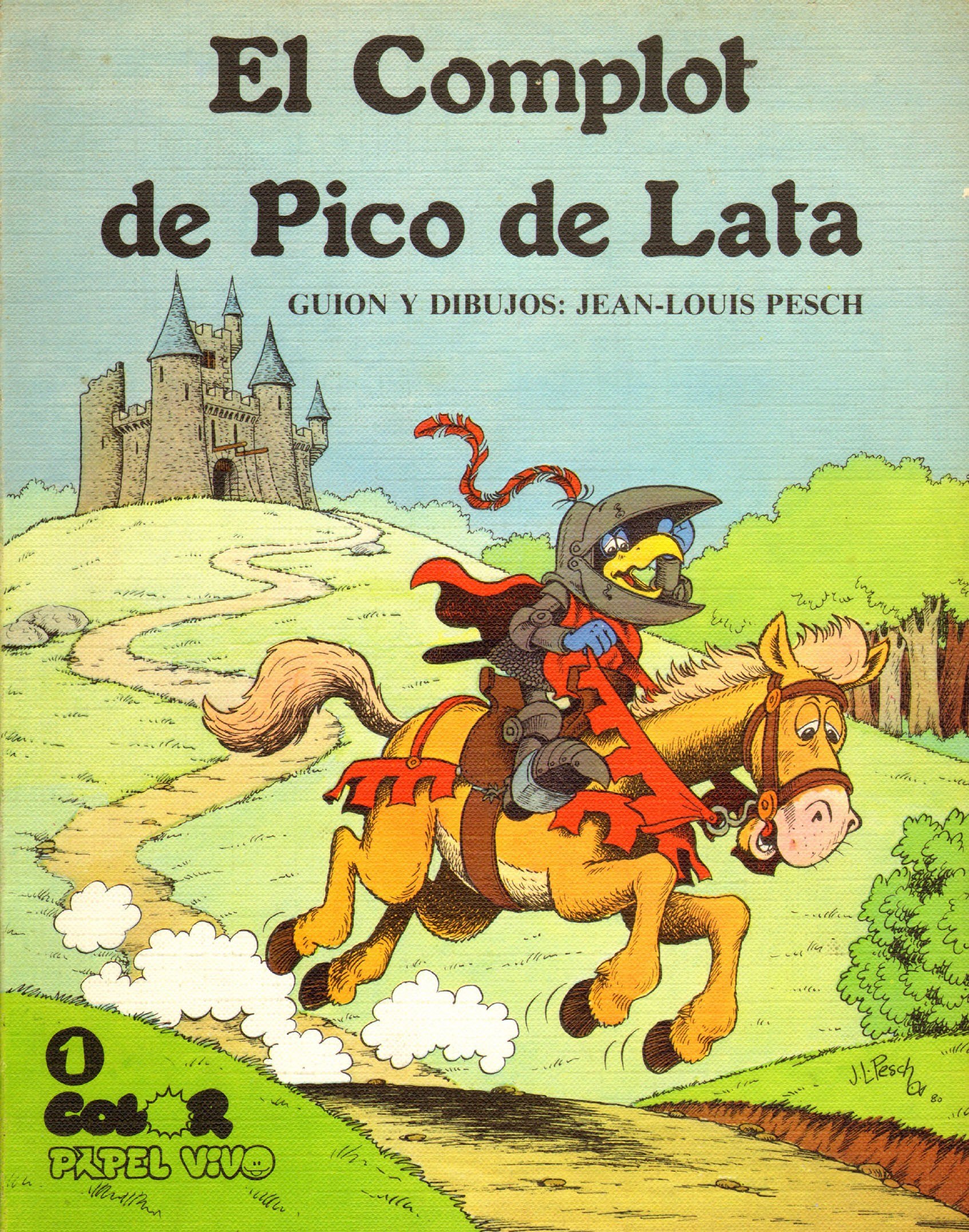 Portada ampliada de El Complot de Pico de Lata