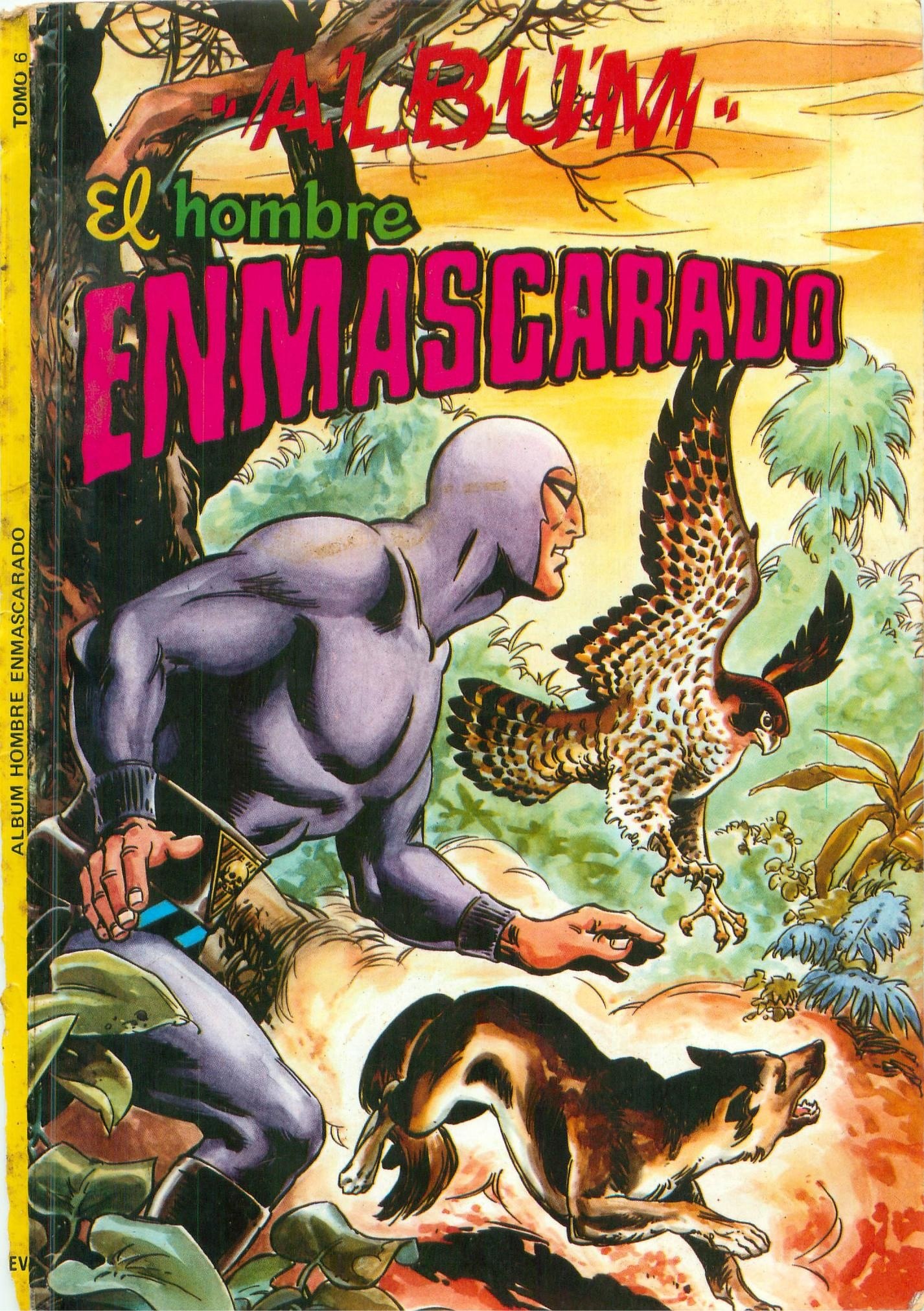 Portada ampliada de ALBUM El hombre ENMASCARADO