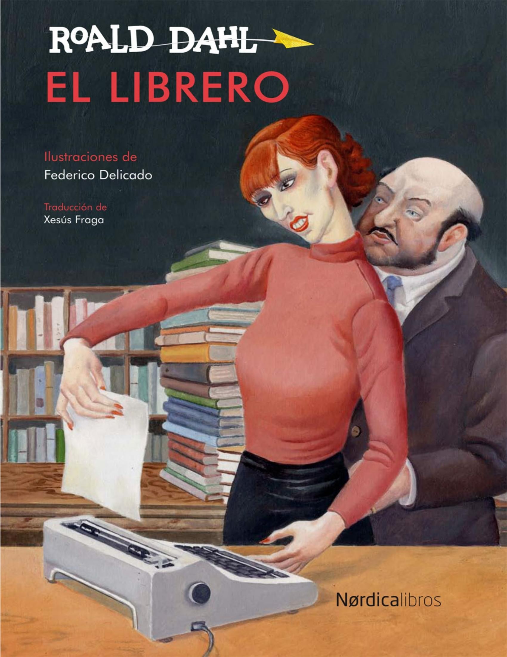 Portada ampliada de EL LIBRERO