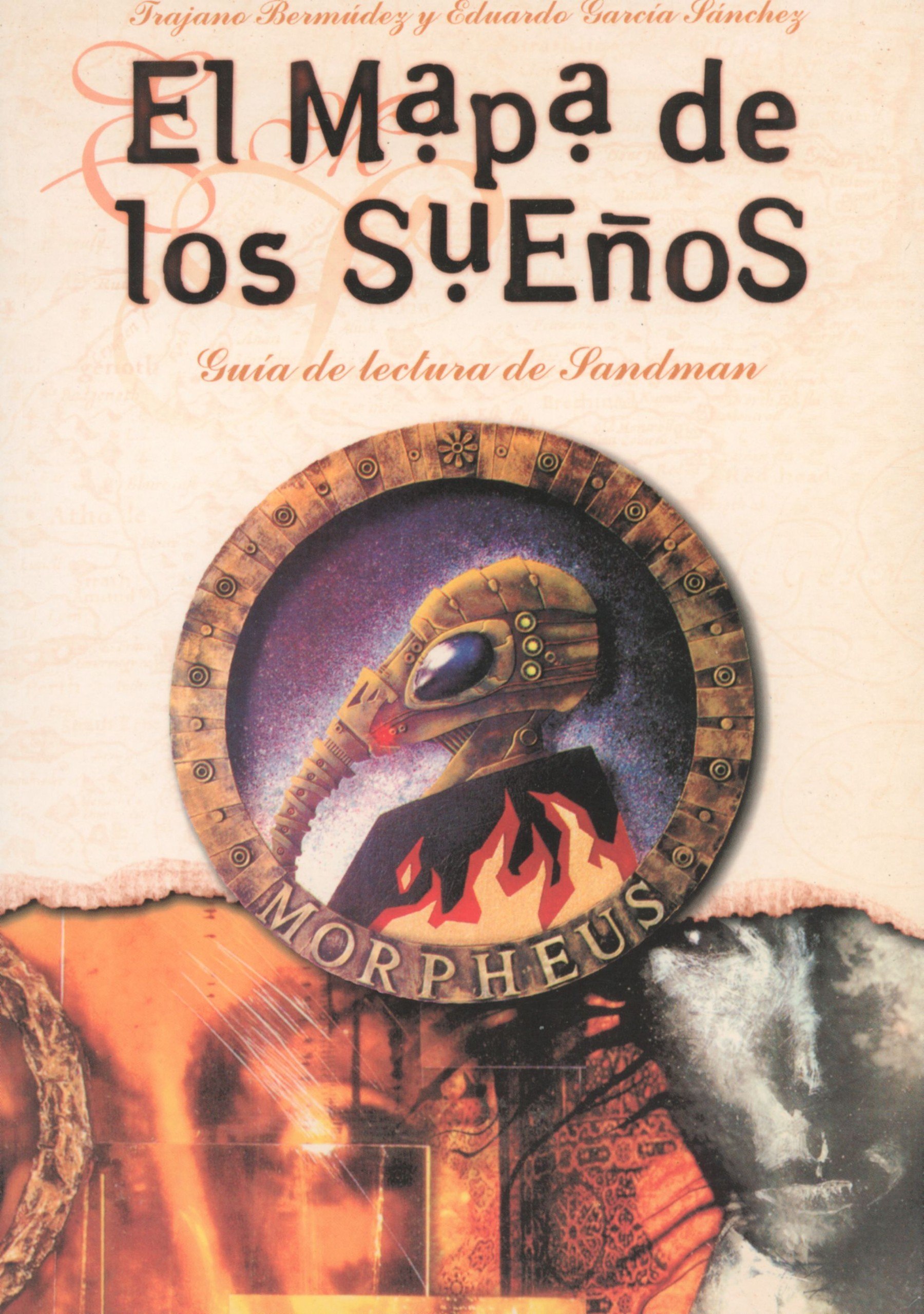 Portada ampliada de El Mapa de los Sueños