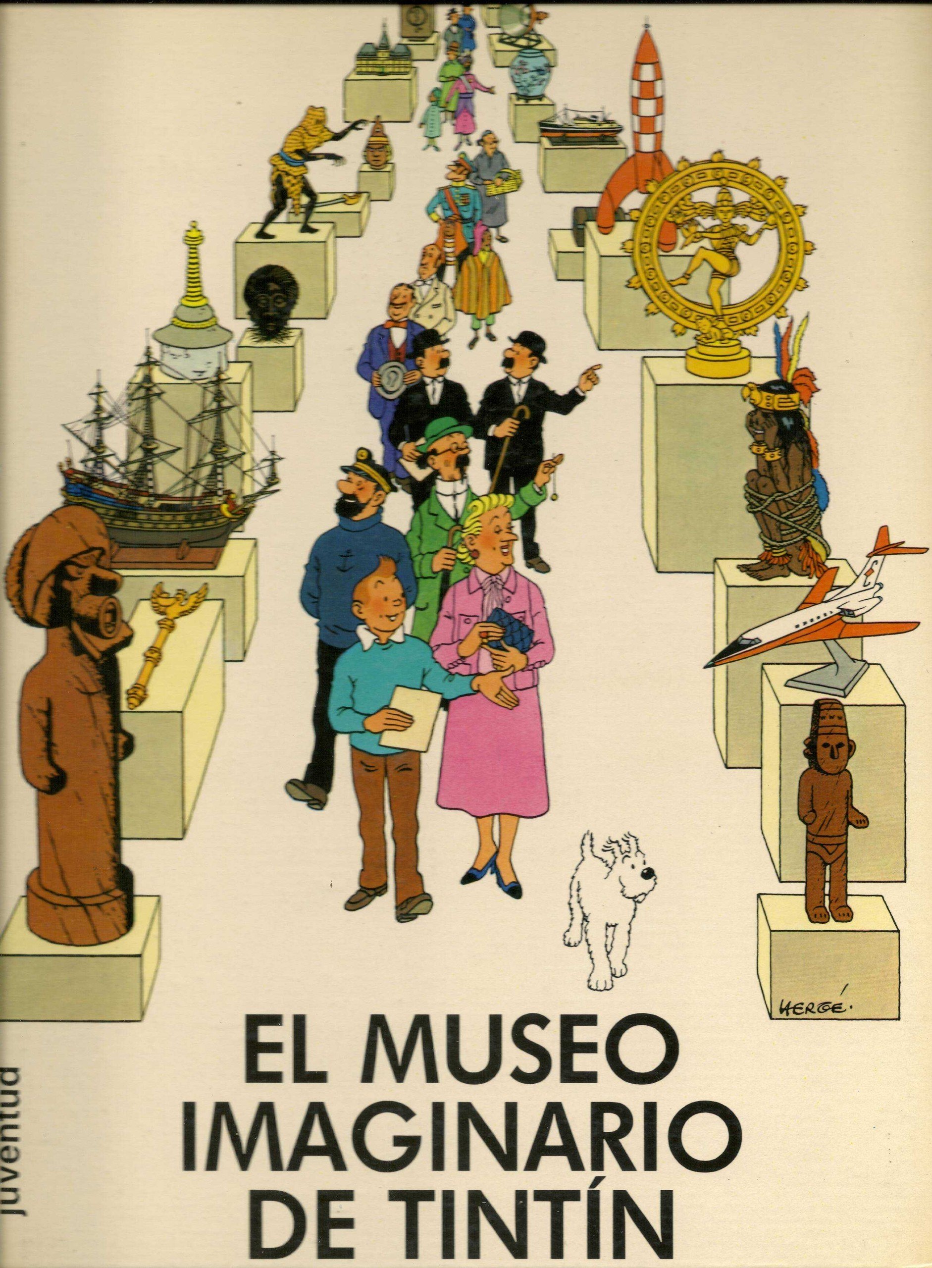 Portada ampliada de EL MUSEO IMAGINARIO DE TINTÍN